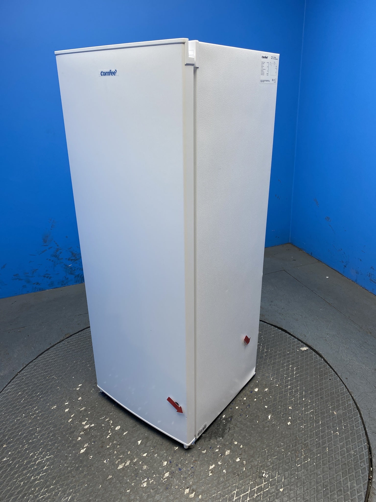 COMFEE' RCU160WH2UK(E) 160L Tall Upright Freezer