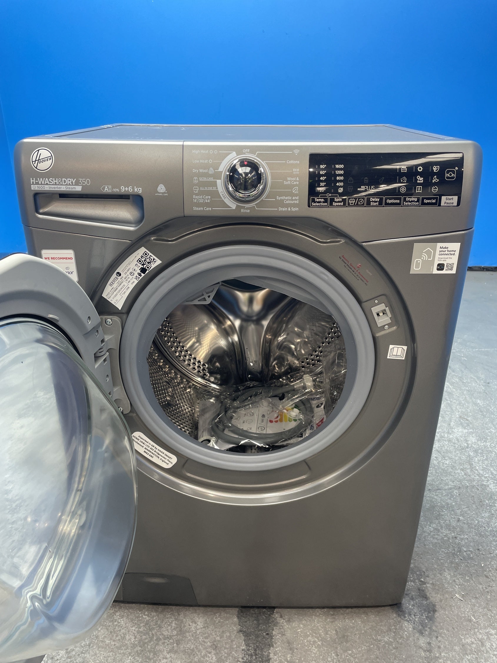 #GRC-160-261 - Hoover H3DPS6966TAMBR 9/6kg 1400 Spin Washer Dryer
