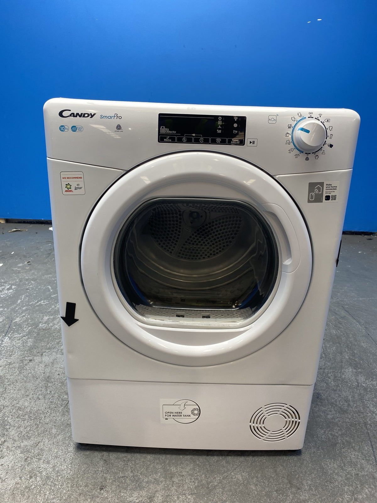 #GRC-158-650 - Candy Smart Pro CSOE C10TG 10kg Condenser Tumble Dryer