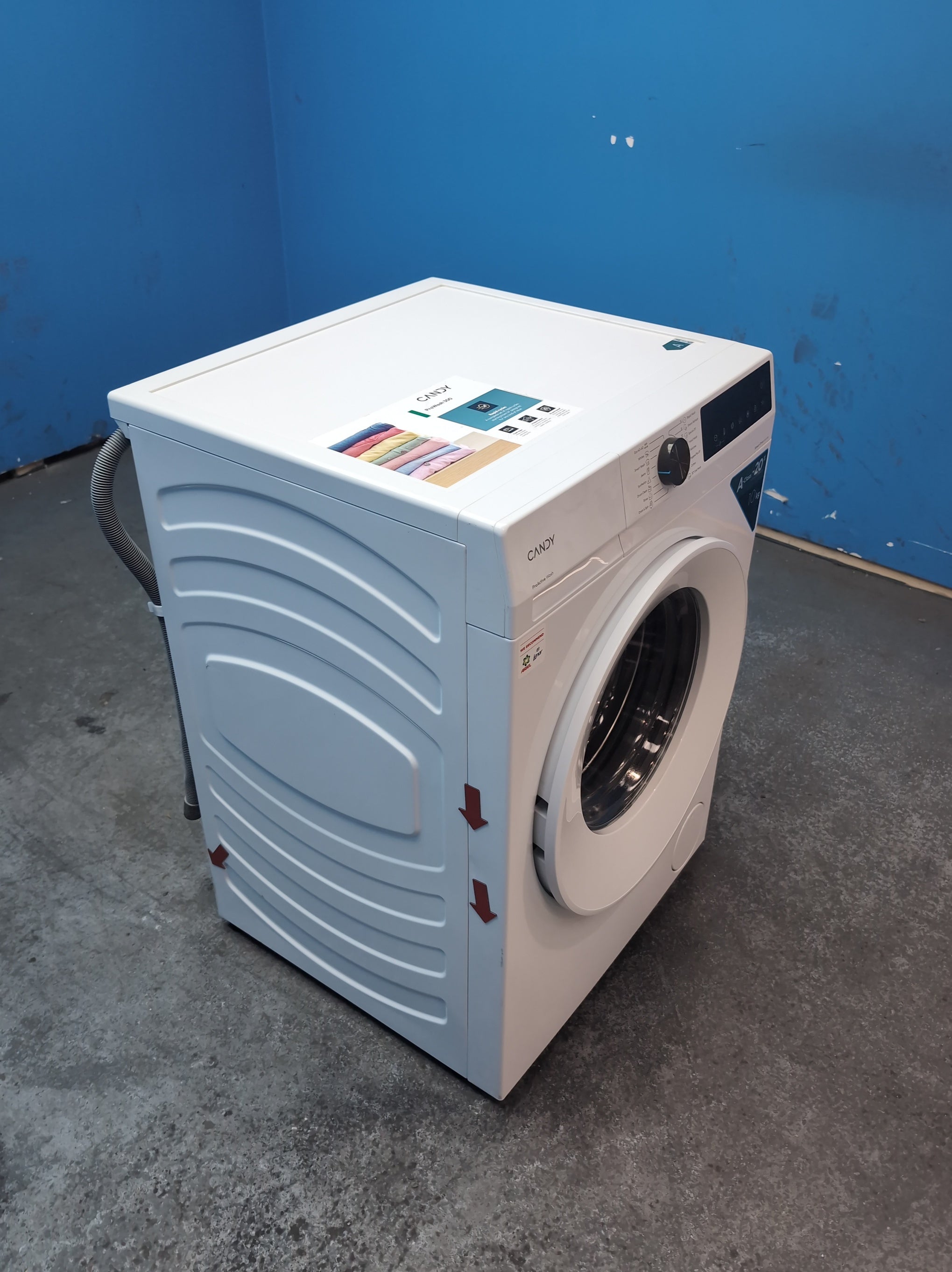 #GRC-164-396 - Candy Quick Pro 10kg 1400rpm Washing Machine – Quick Wash, Smart Spray, White