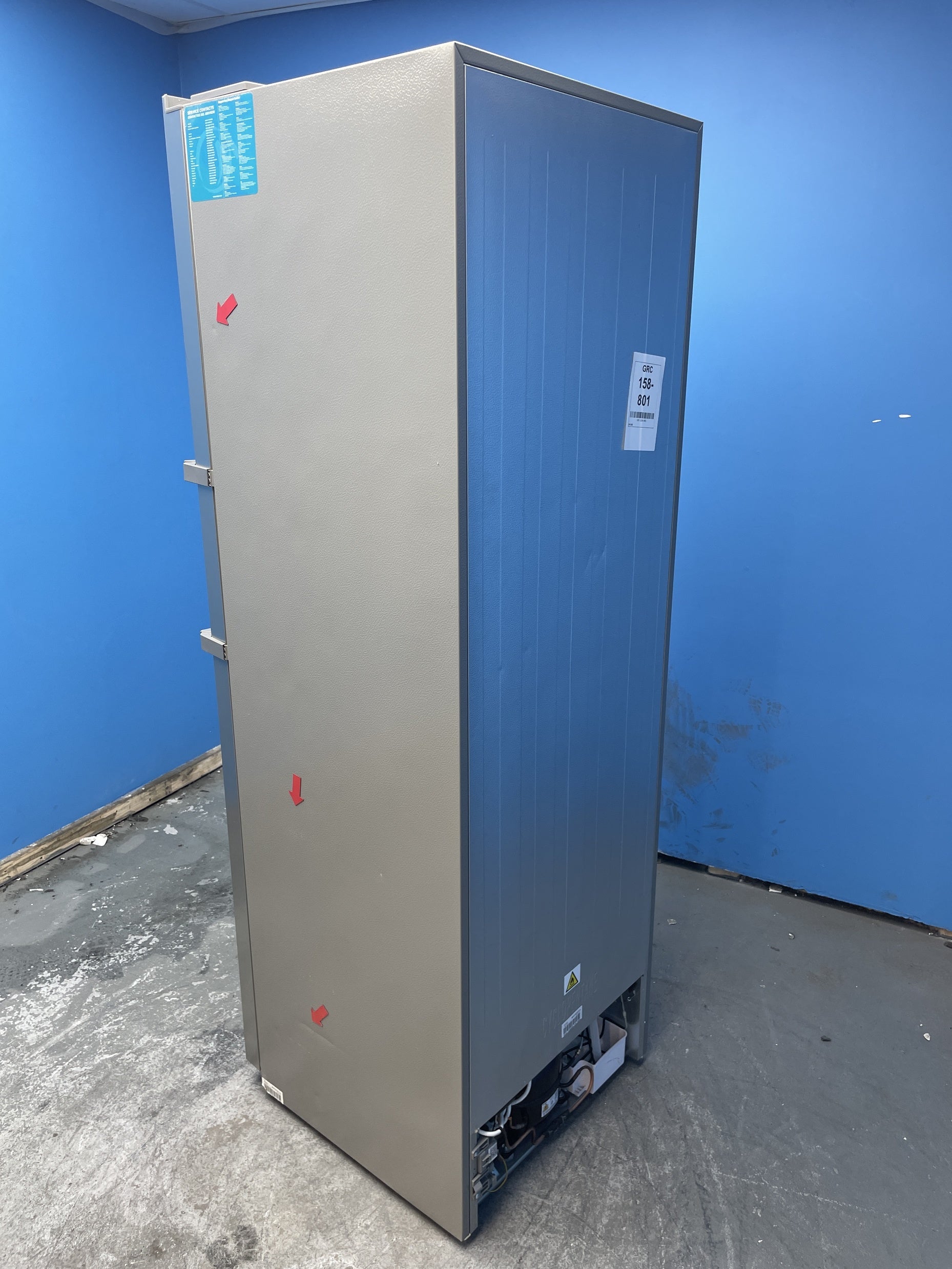 #GRC-158-801 - Midea MDRU385MTE46 185cm Frost Free Upright Freezer