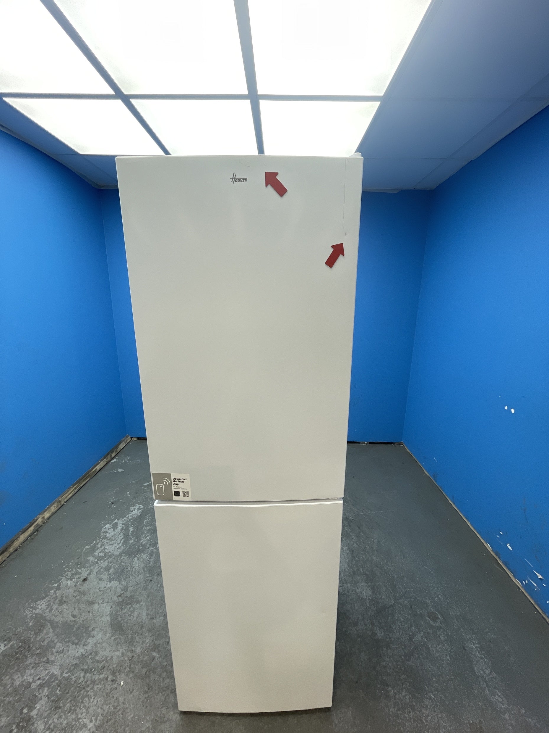 #GRC-162-414 - Hoover HOCT3L517EWK 252 Litre Combi Fridge Freezer