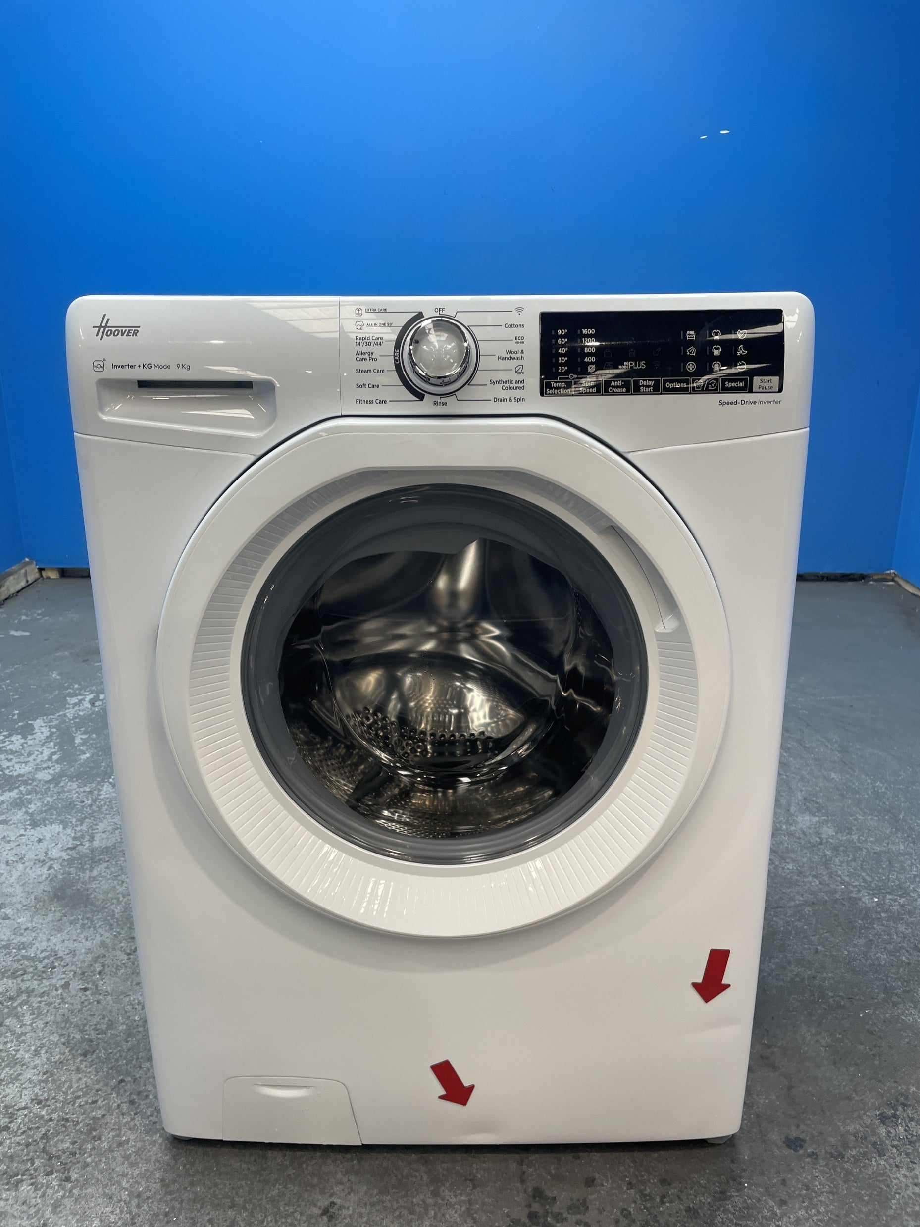 #GRC-160-271 - Hoover H-WASH 350 H3WPS 696TAM6-80 9kg 1600rpm Washing Machine