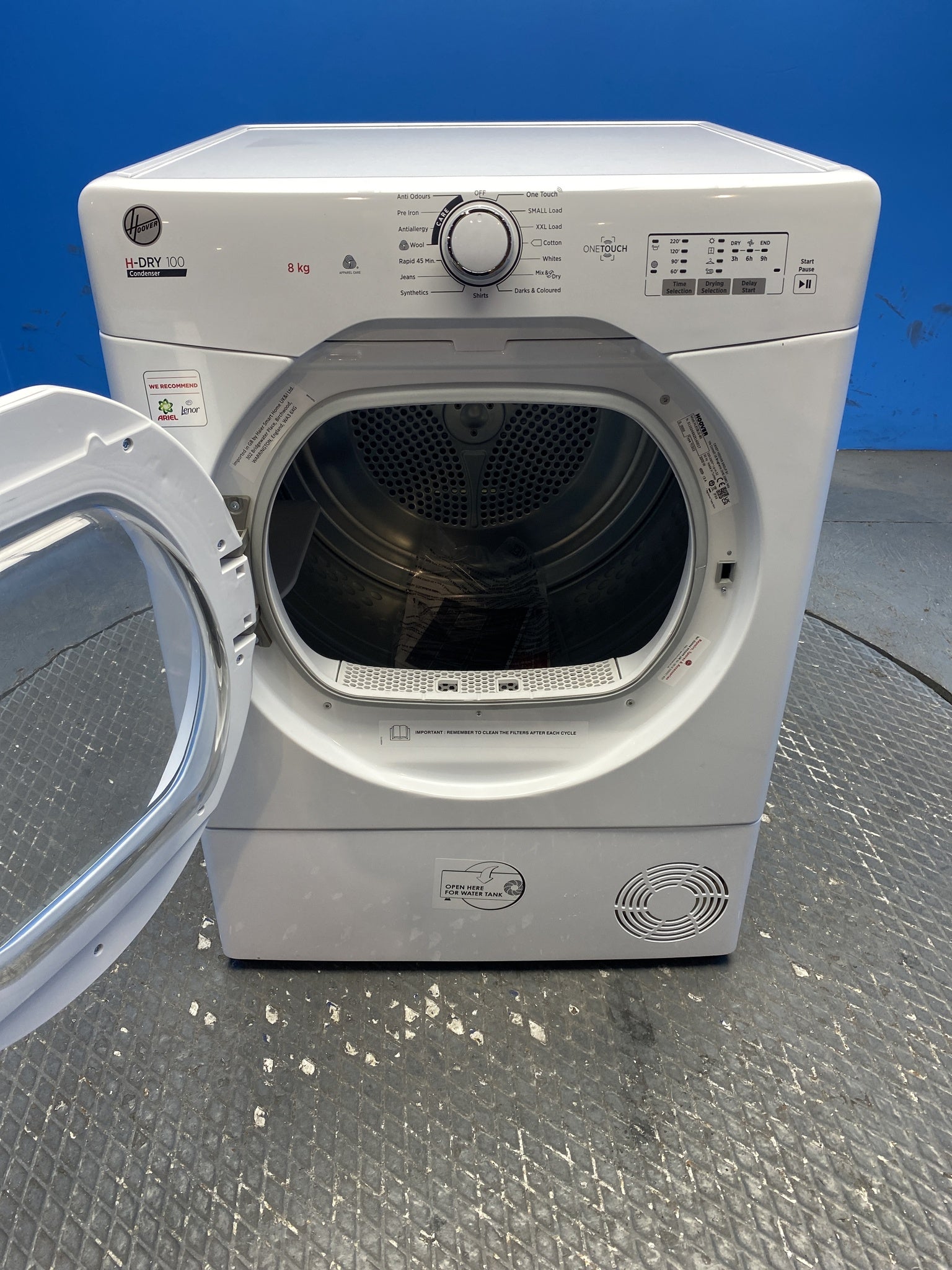 Hoover HLEC8LG 8kg Condenser Tumble Dryer