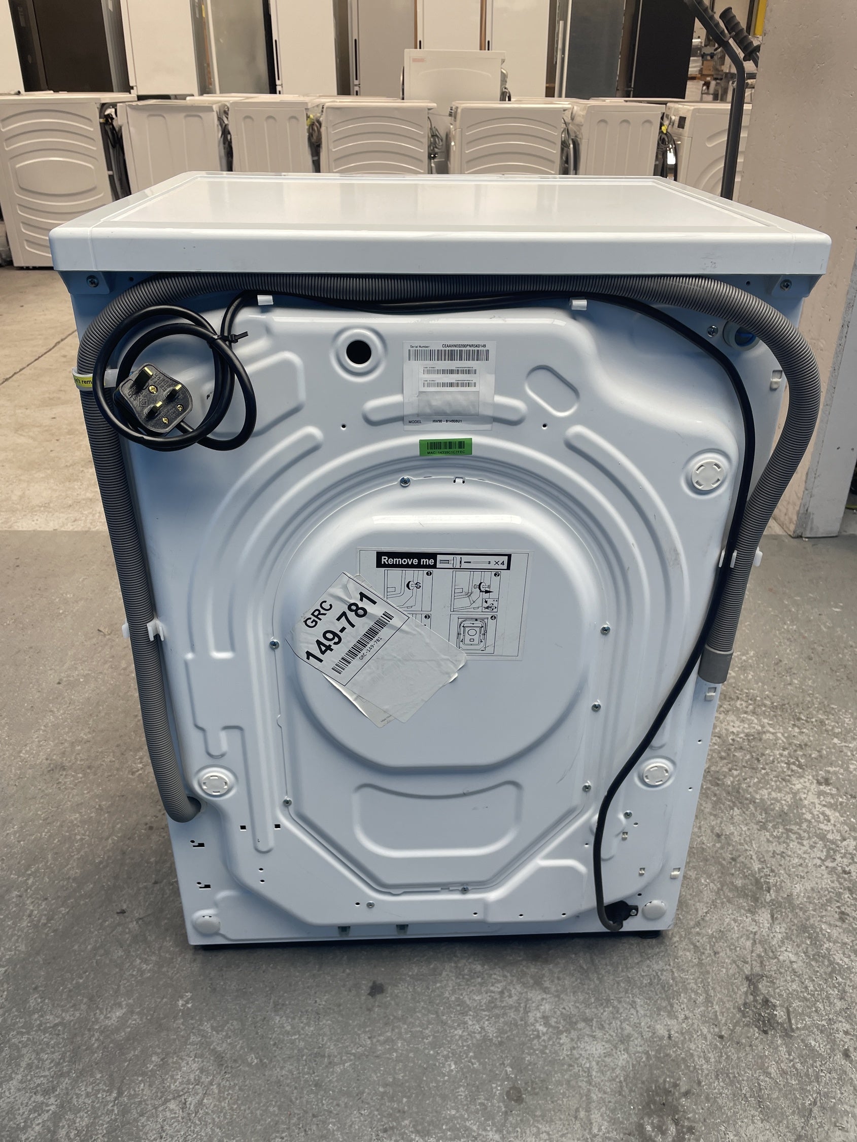 #GRC-149-781 - Haier HW90-B14959U1 Series 5 9kg 1400 Spin Washing Machine