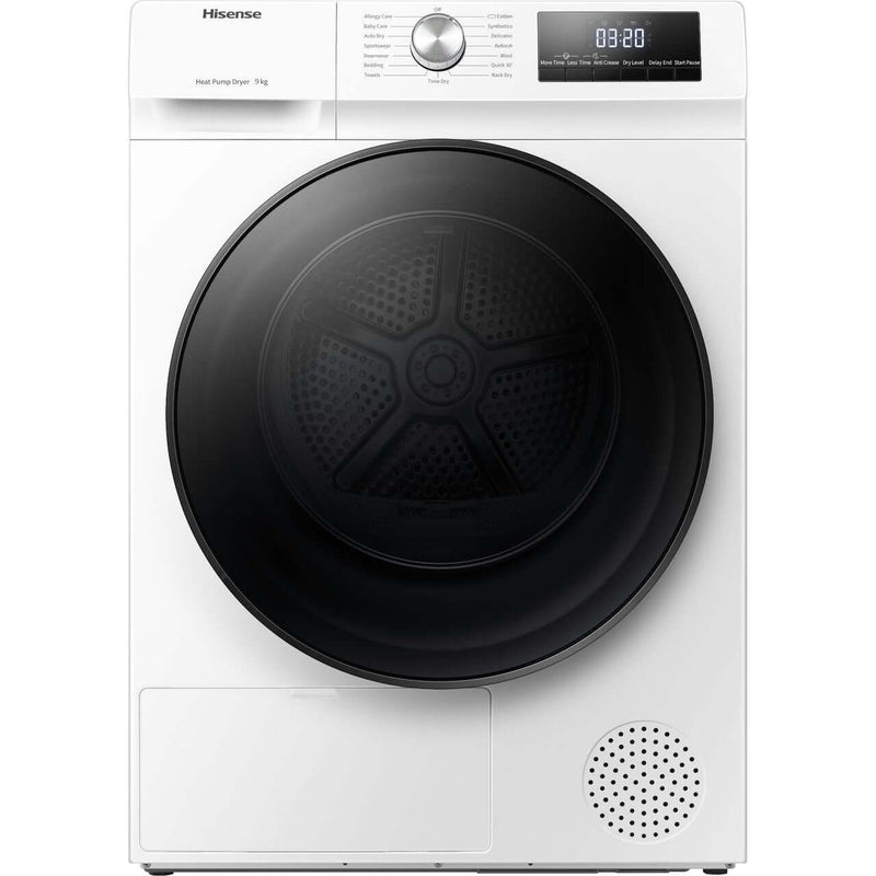 Hisense DHQA902U Series 3 9kg Heat Pump Tumble Dryer