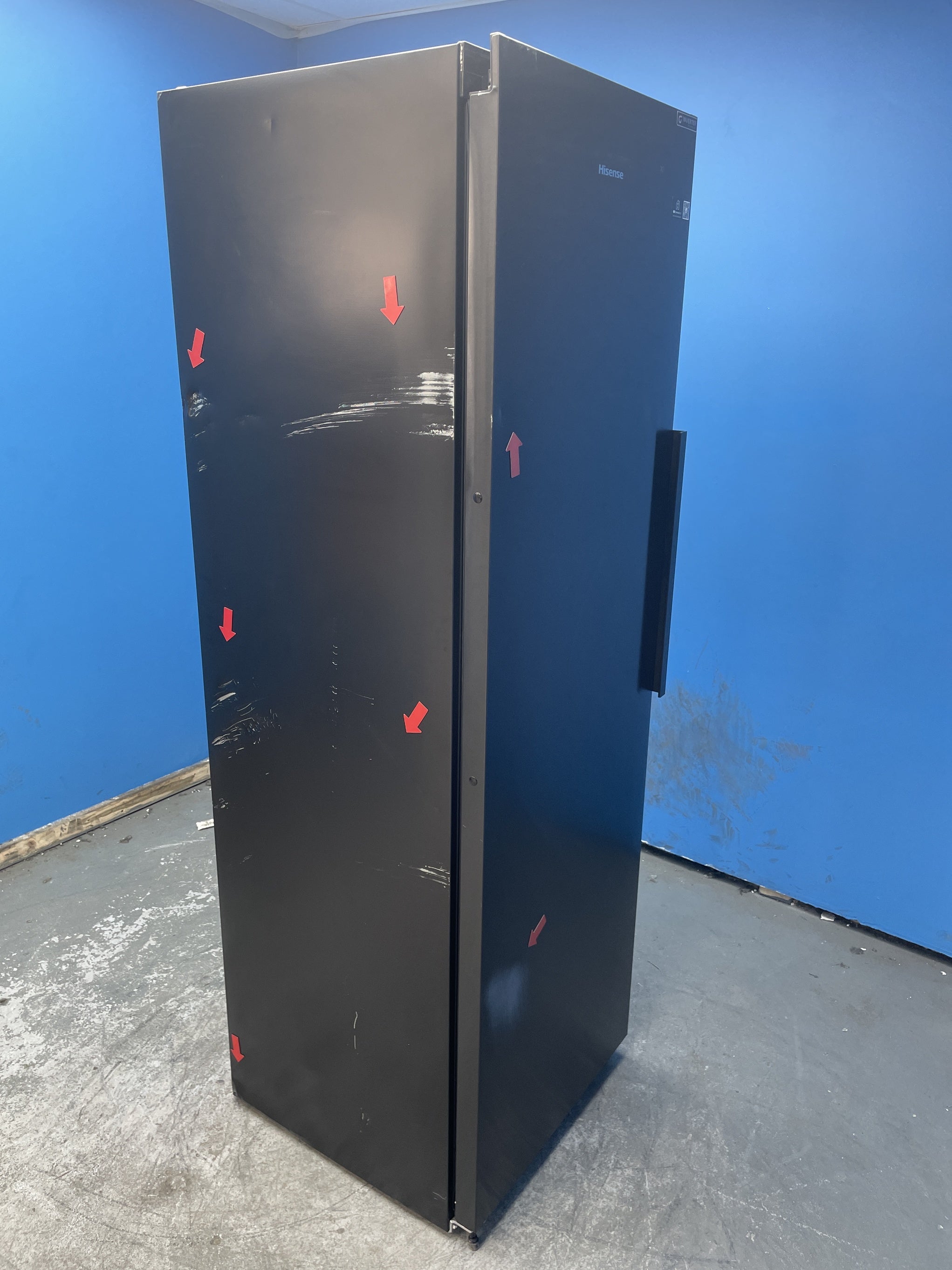 #GRC-157-500 - Hisense FT5K310GSFC KitchenFit No Frost Tall Upright Freezer