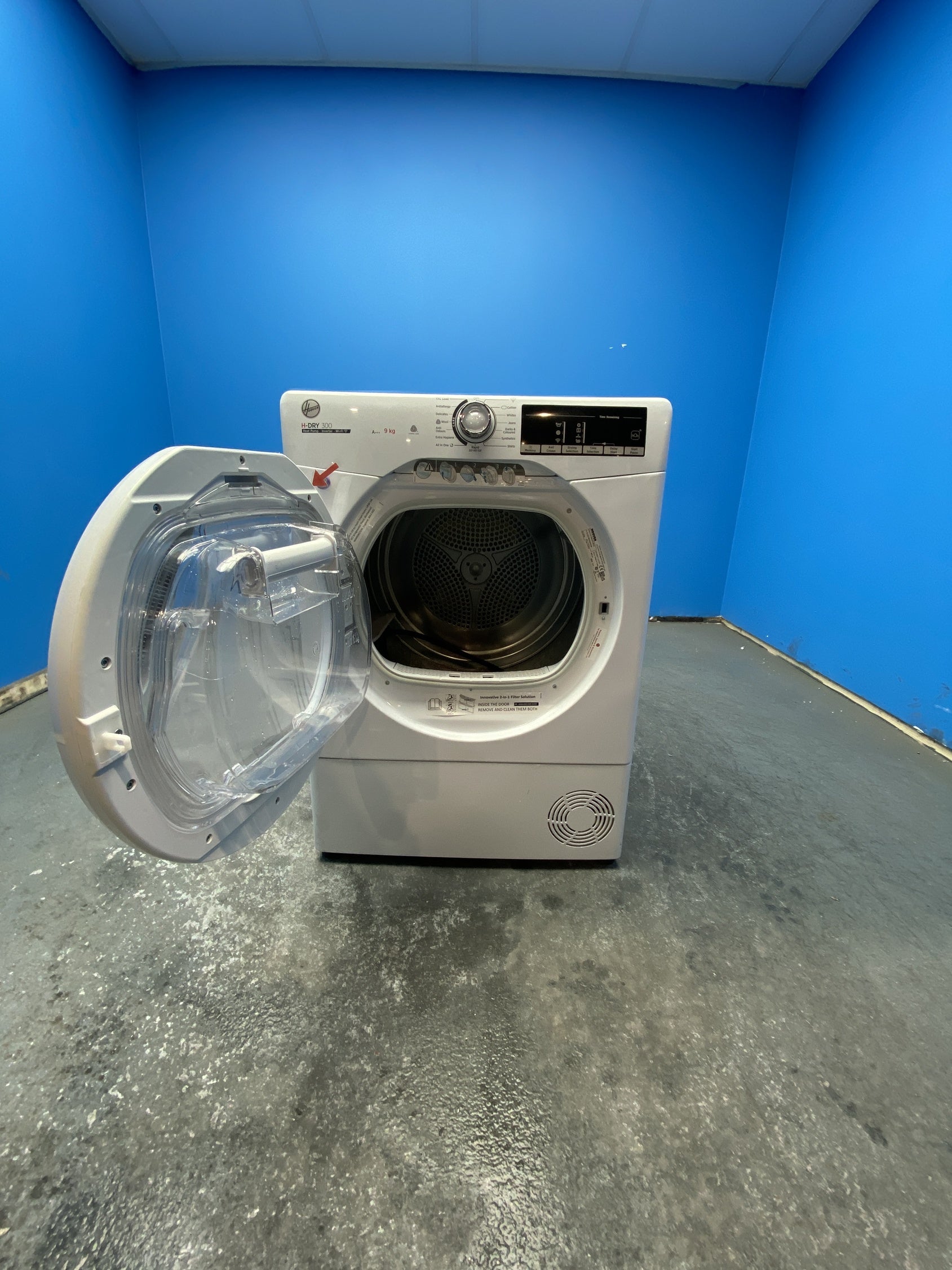 Hoover HLEH9A3TE/N 9kg Heat Pump Tumble Dryer