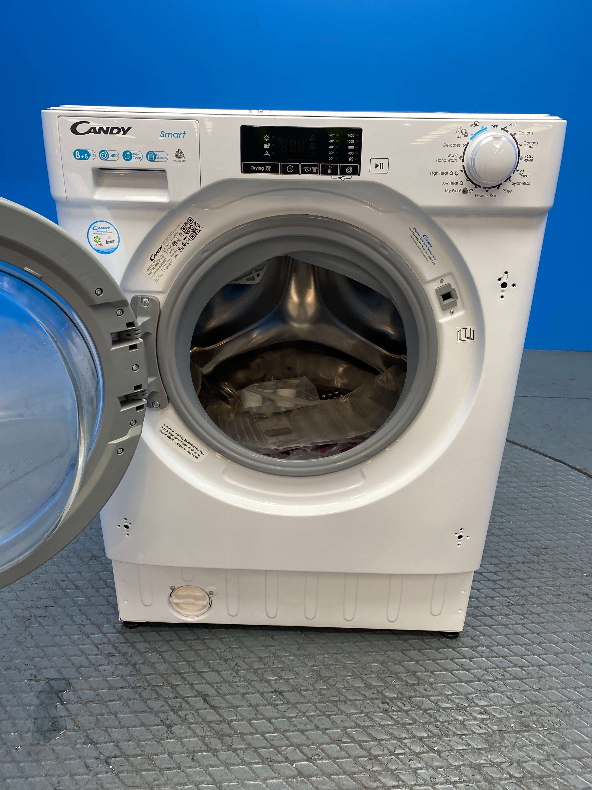 Candy CBD485D1E Built-in 8kg / 5kg 1400 Spin Washer Dryer
