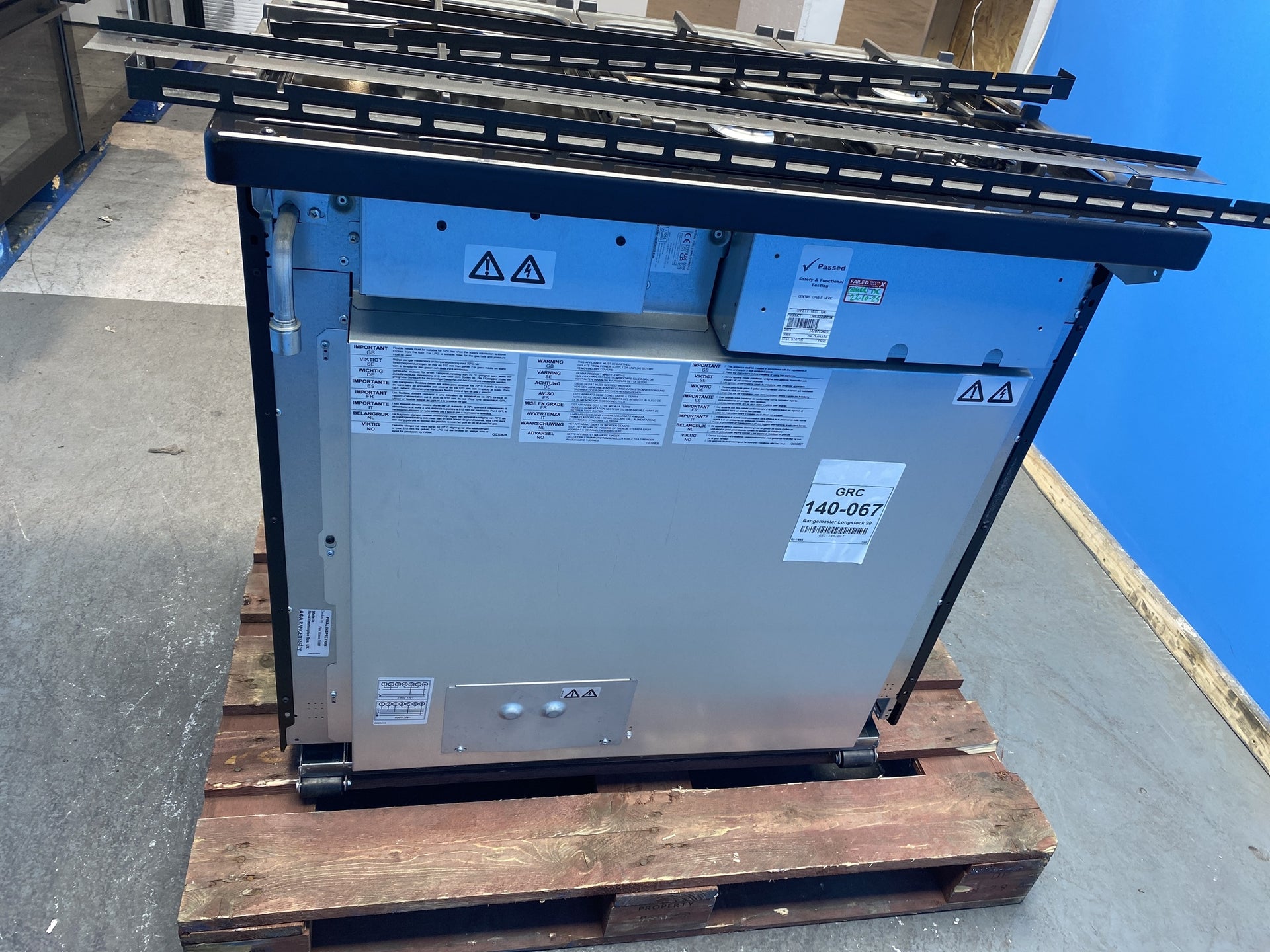 Rangemaster Longstock Deluxe 90cm Dual Fuel Range Cooker