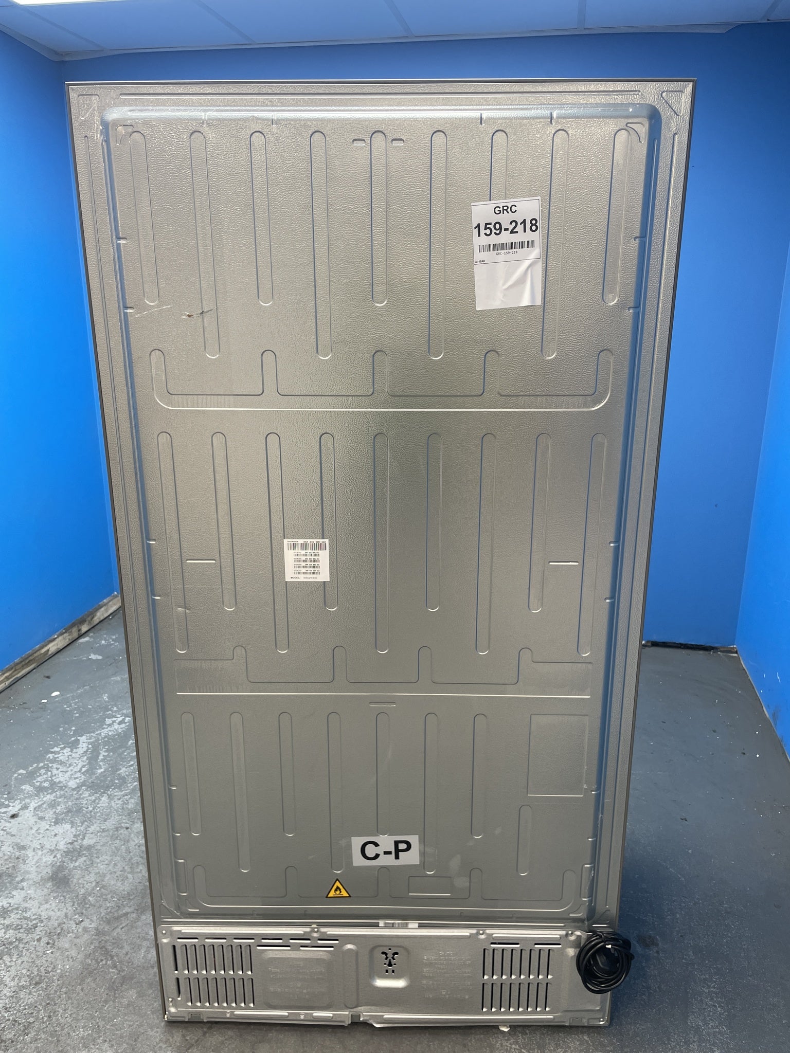 #GRC-159-218 - Hoover H-FRIDGE 700 MAXI HONSQ2T918EXK American Fridge Freezer