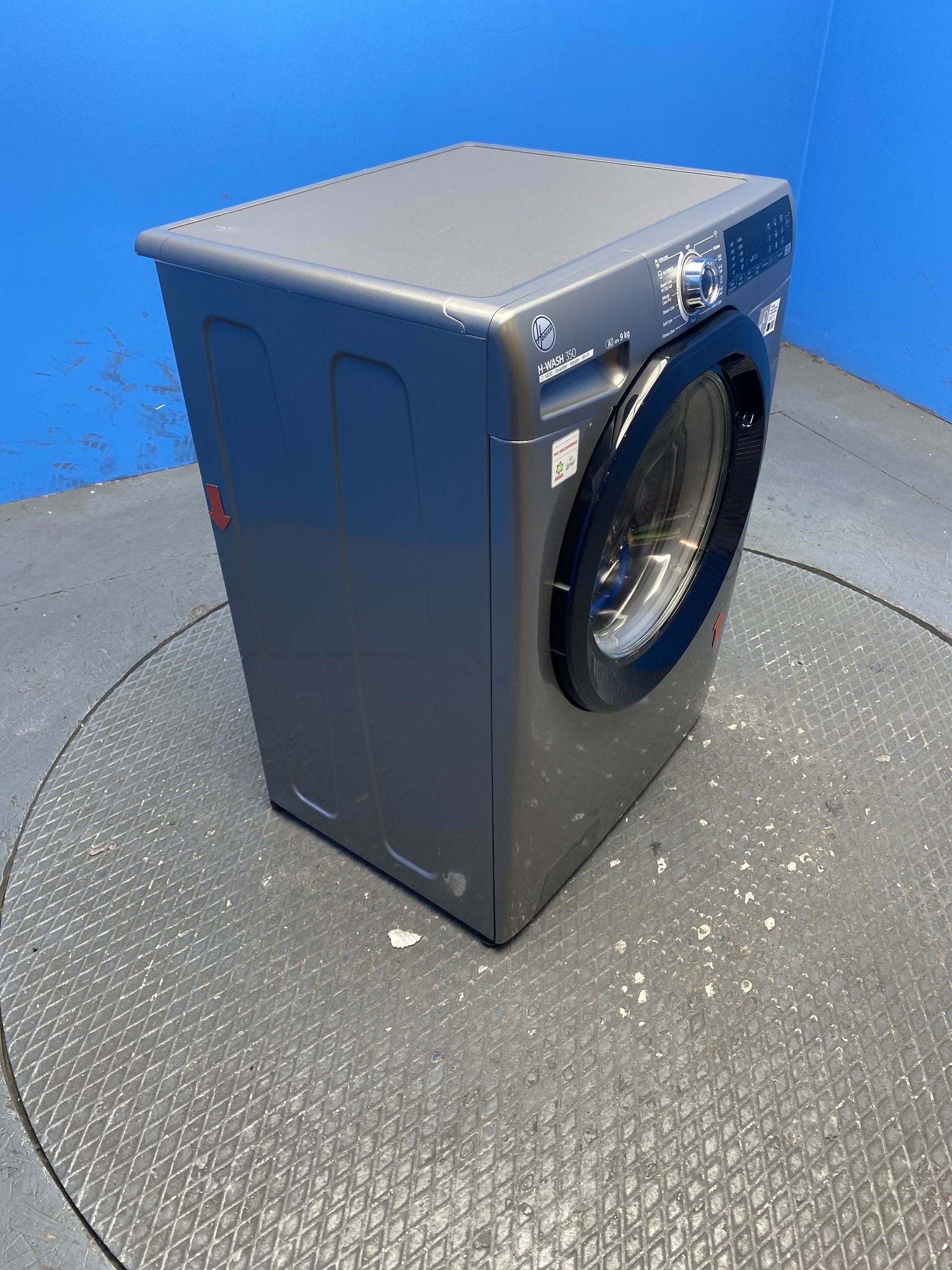 Hoover H3WPS496TAMBR680 9kg 1400 Spin Washing Machine