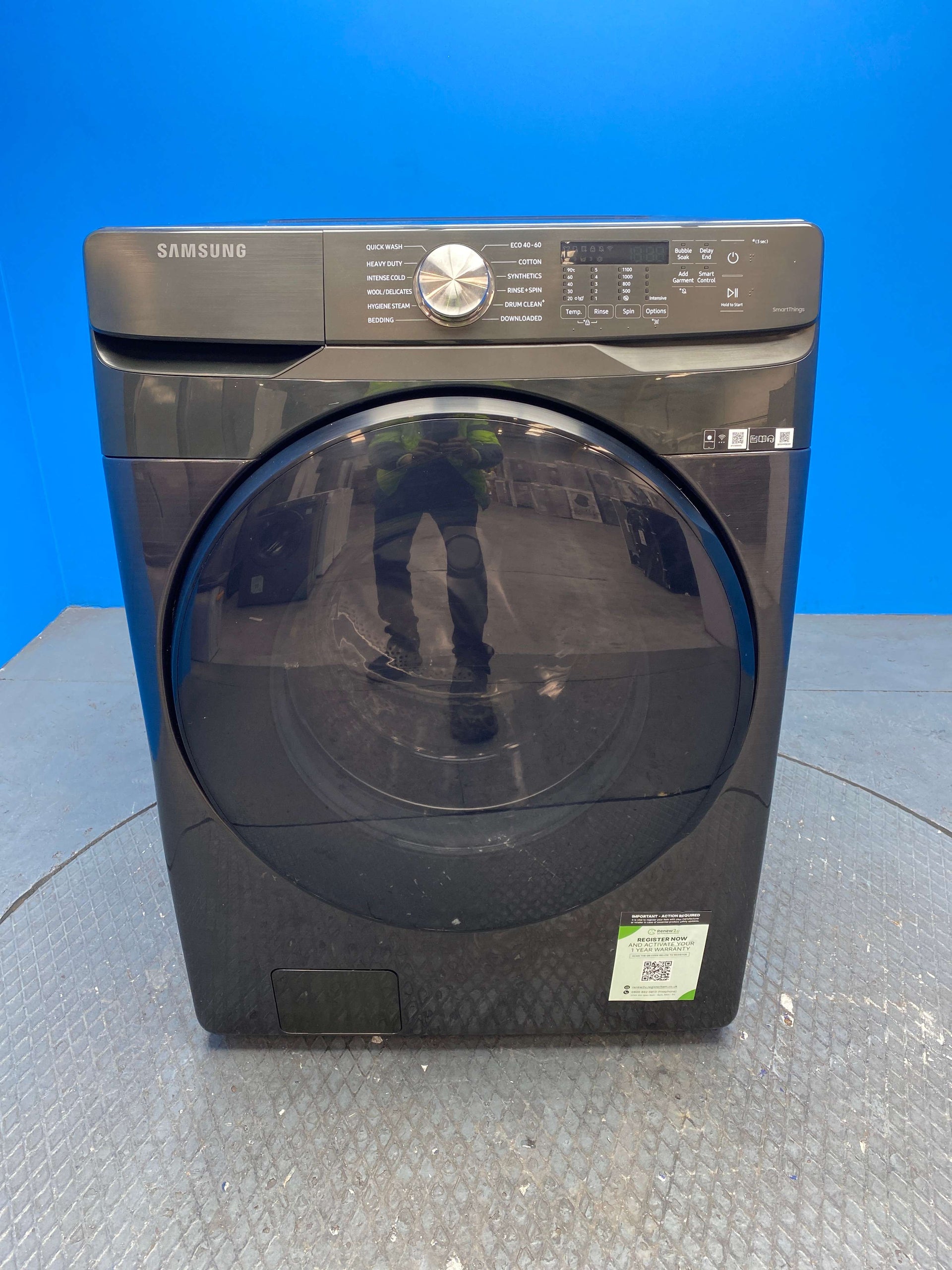 Samsung WF18T8000GV/EU 18kg 1100 Spin Washing Machine