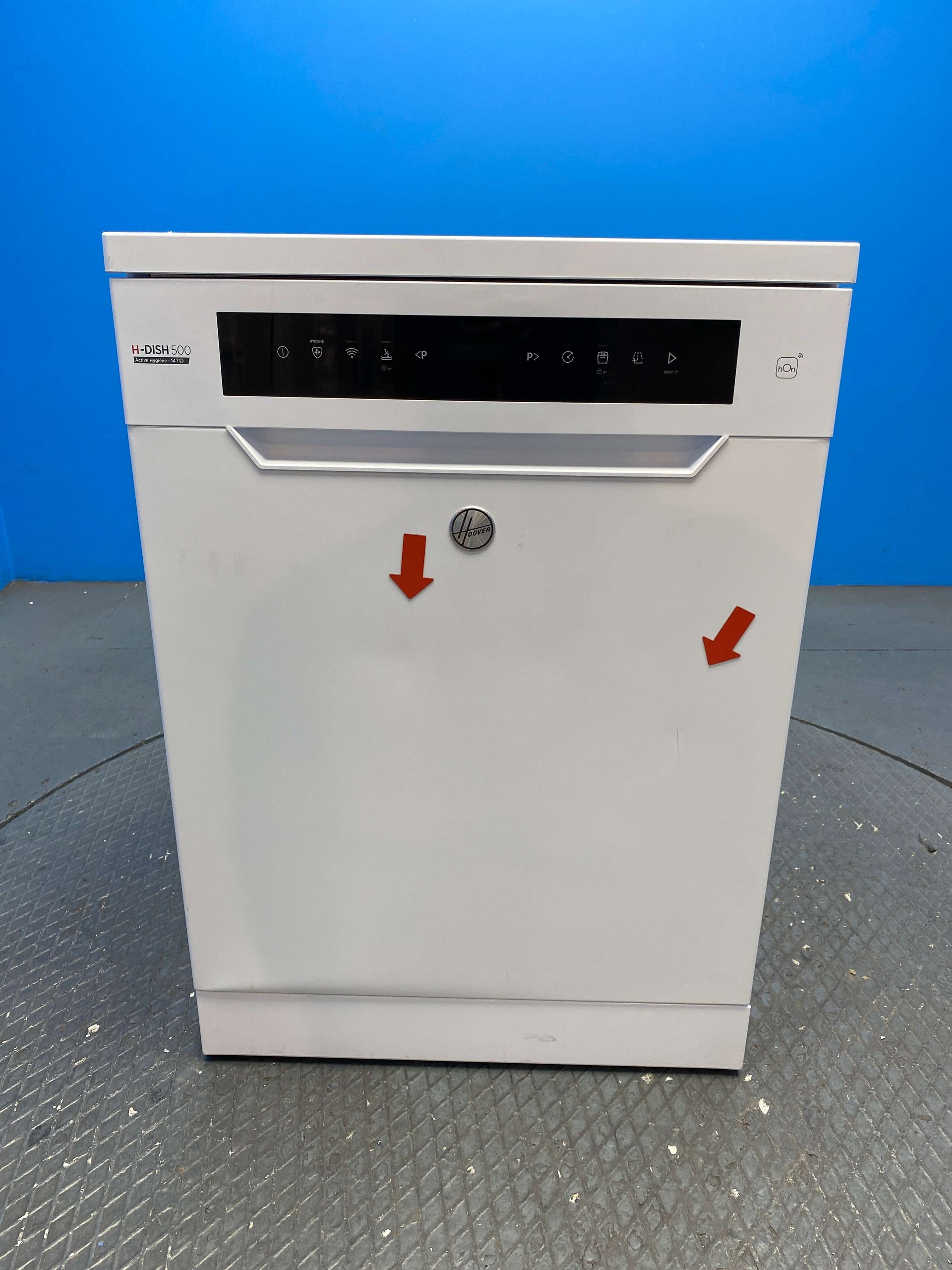 Hoover H-DISH 500 HF 4B7F0W-80 Full Size 14 Place Dishwasher
