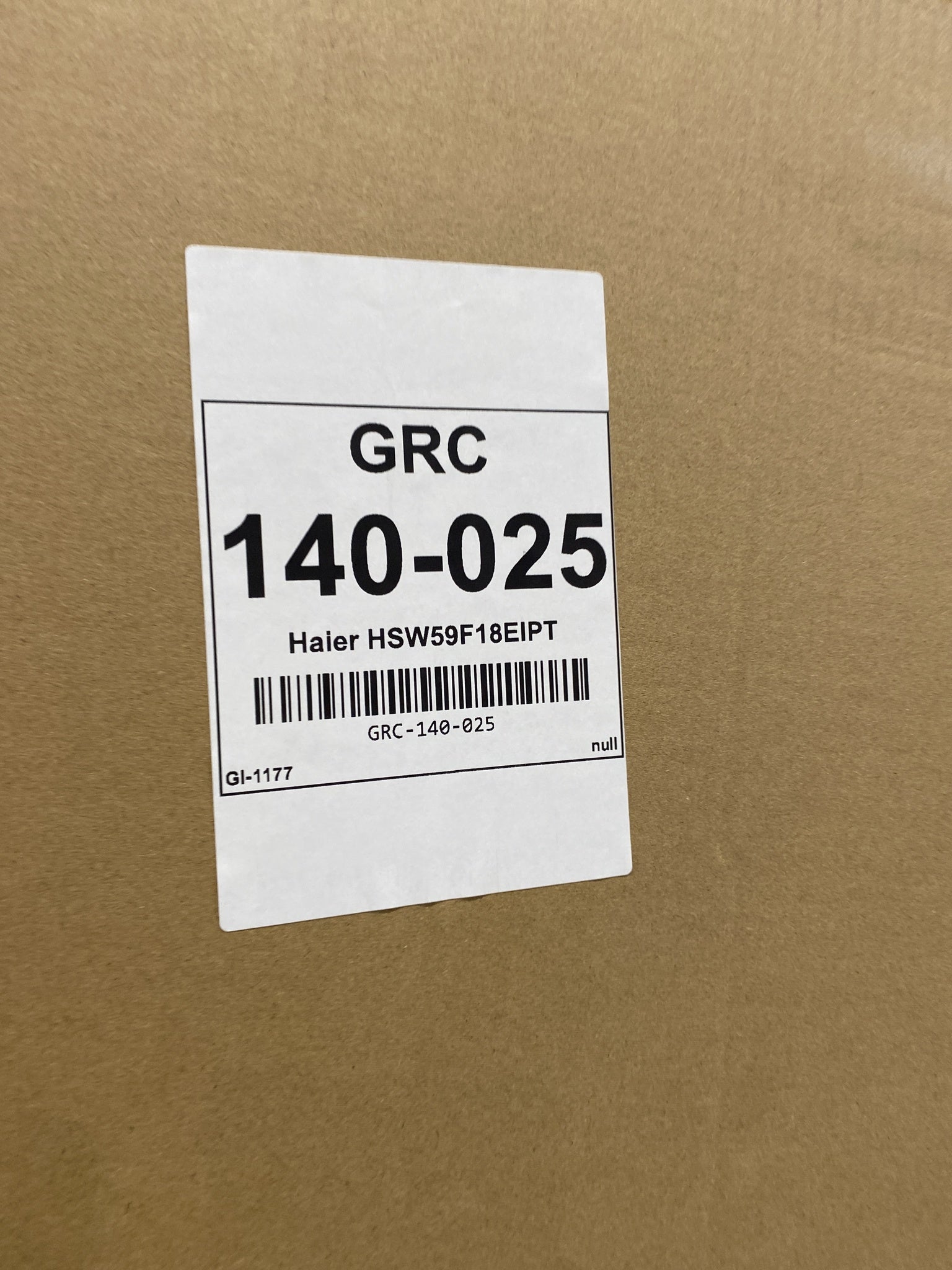 Haier HSW59F18EIPT American Style Fridge Freezer with Ice Dispenser