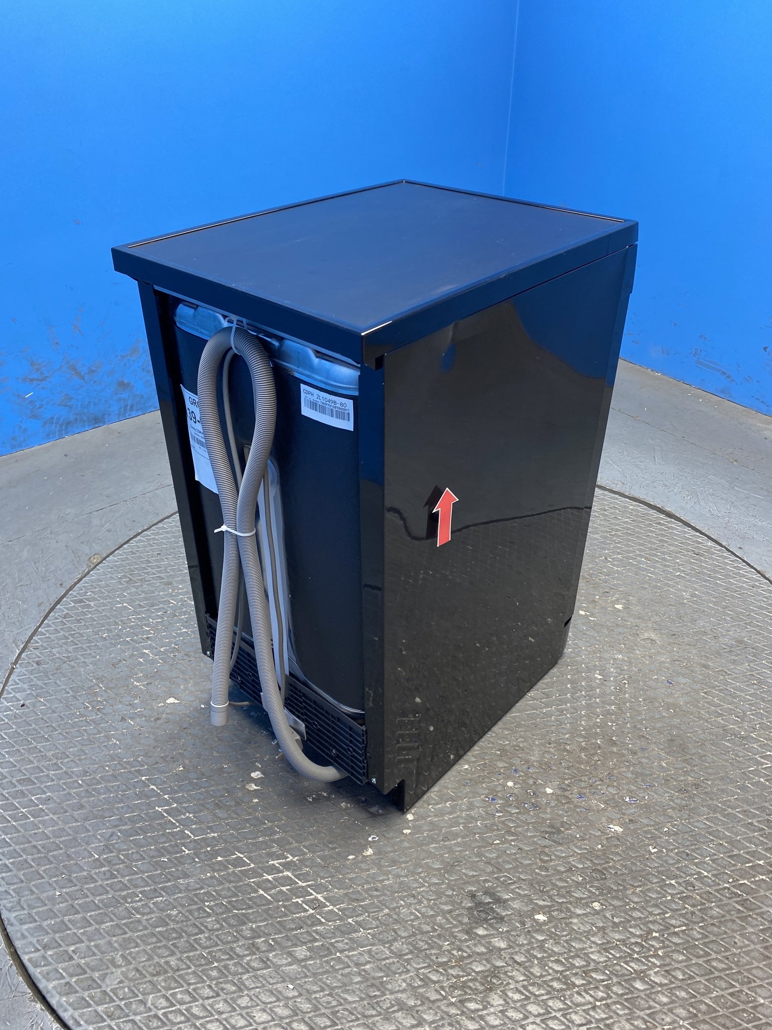 Candy CDPH2L1049B Slimline 10 Place Setting Dishwasher