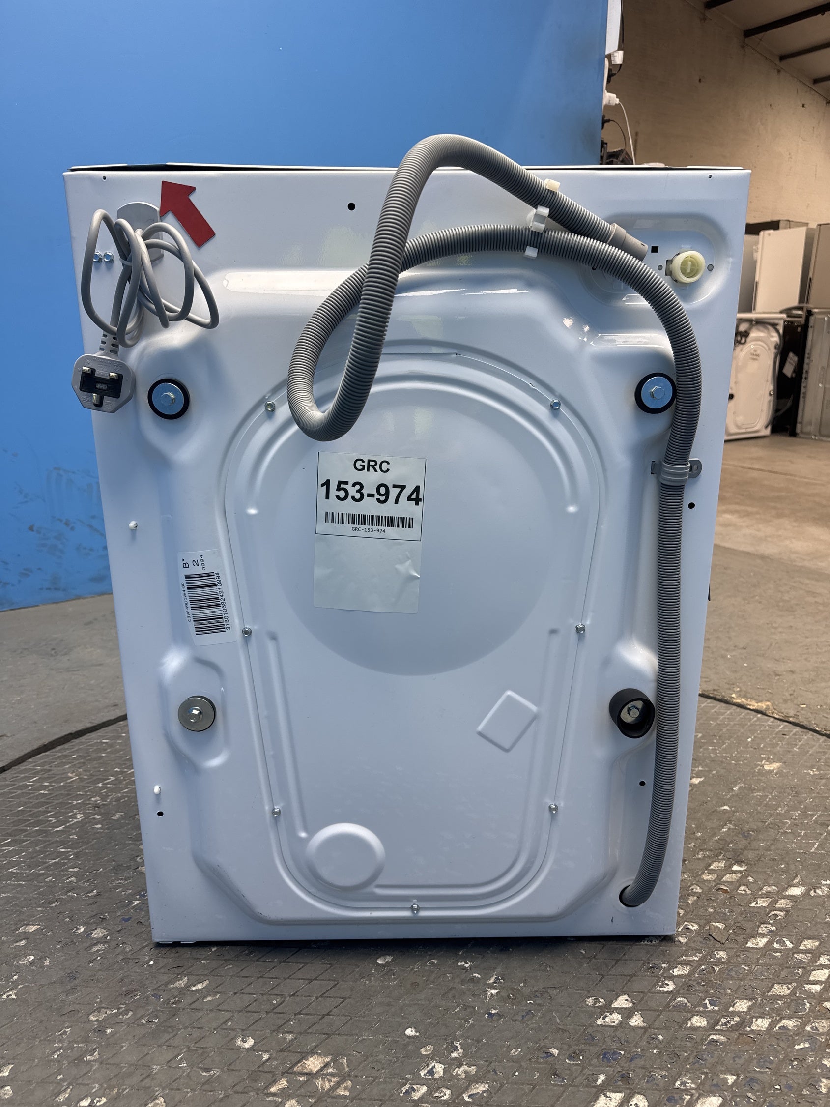 #GRC-153-974 - Candy CBW 49D1W4-80 Integrated 9kg 1400 Spin Washing Machine