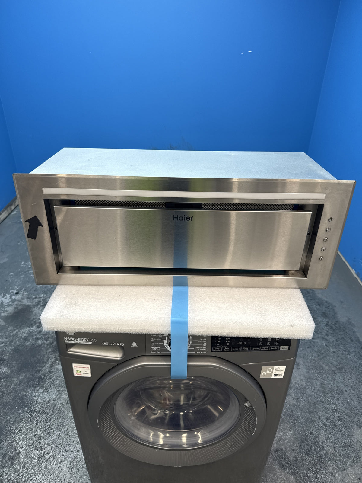#GRC-153-663 - Haier HAPY72ES6XGG 72cm Stainless Steel Canopy Cooker Hood