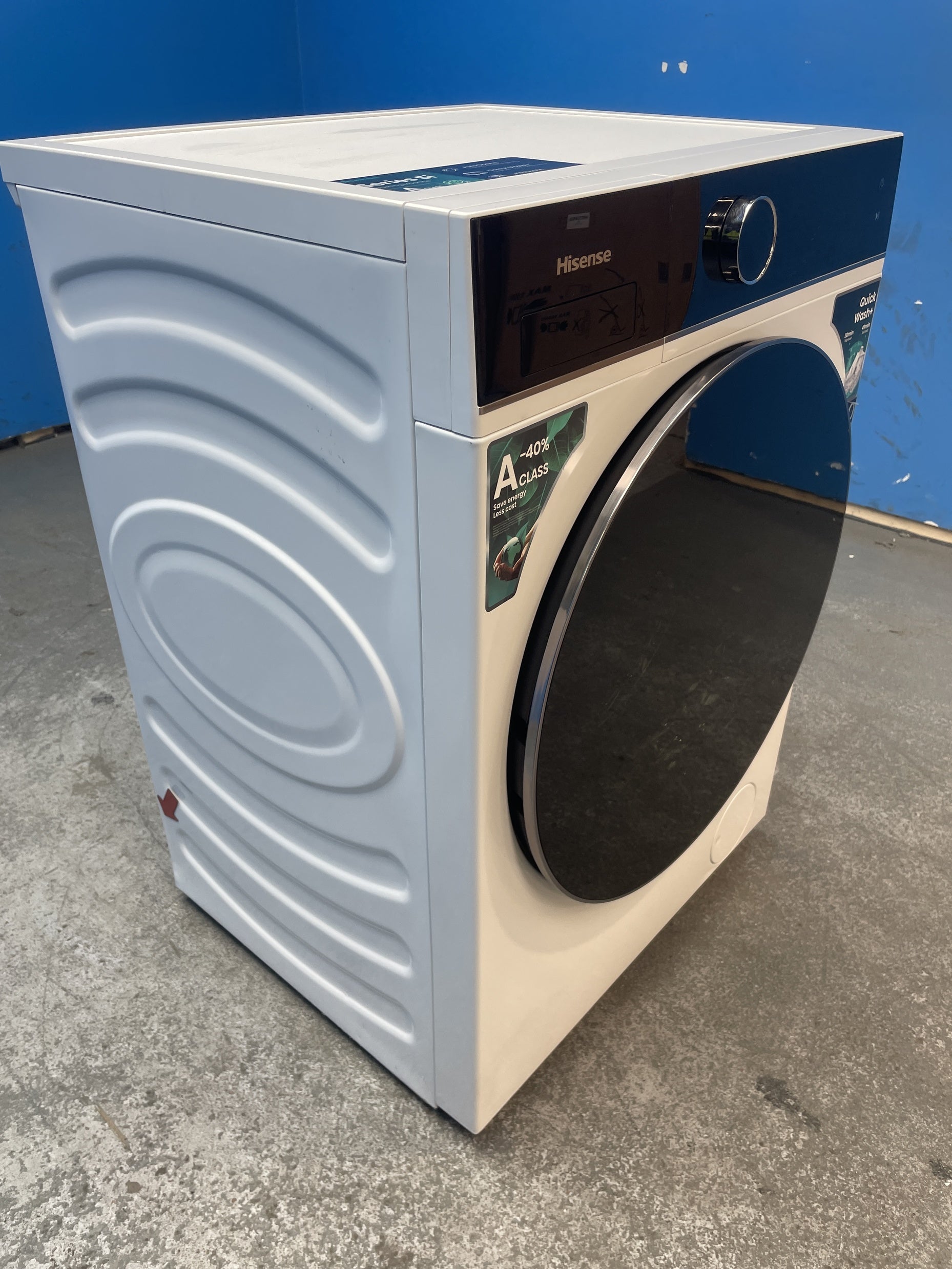 #GRC-152-493 - Hisense WF5I1045BWQ KitchenFit 5i 10.5 kg WiFi Washing Machine