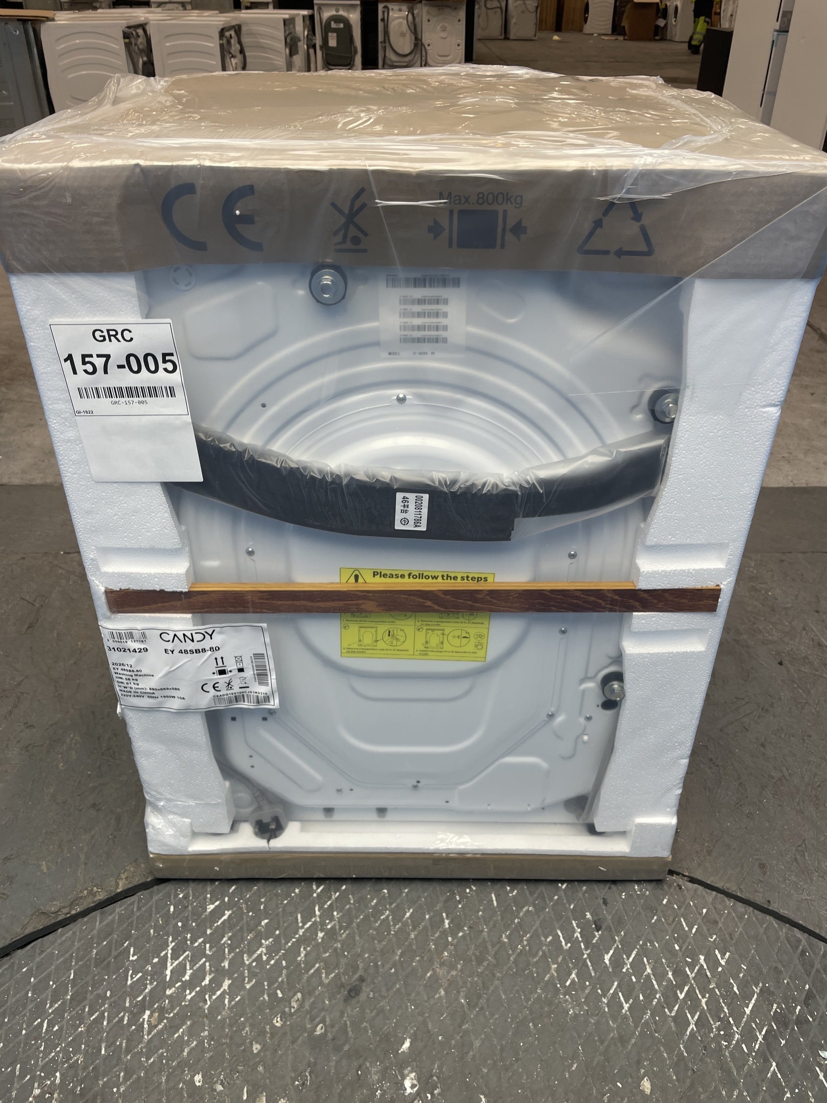 #GRC-157-005 - Candy EY 48SB8-80 8kg 1400 rpm Washing Machine