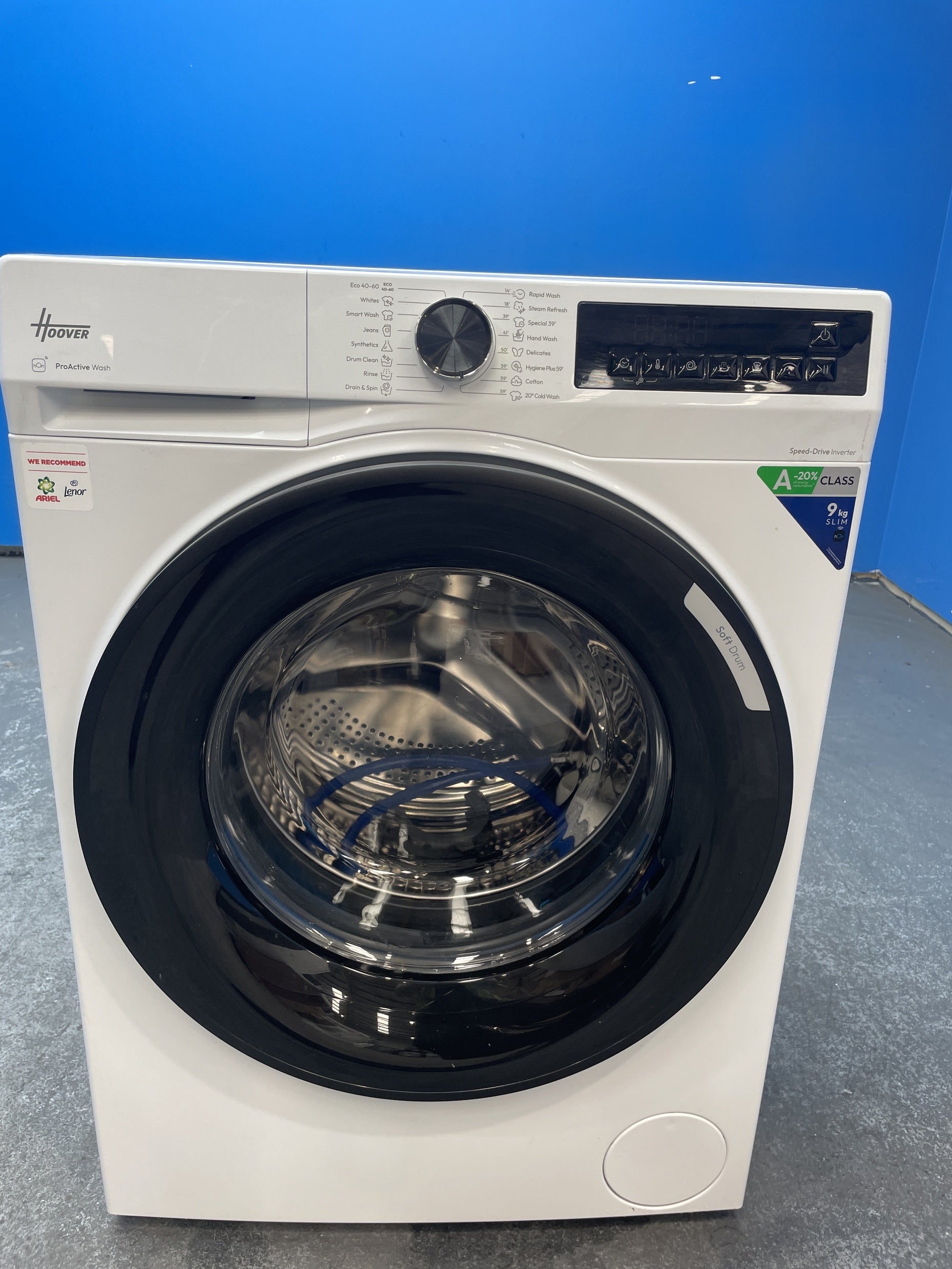 #GRC-159-995 - Hoover Pro Wash Series 3 HBR 49SBL8-80 9kg 1400rpm Washing Machine