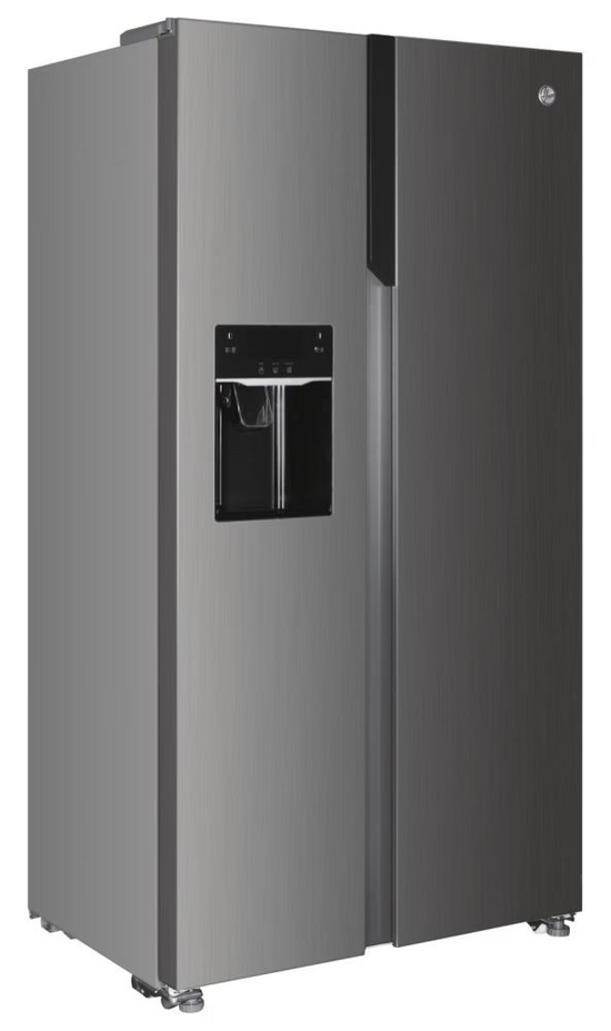 Hoover HOSR5918EIXK American Style 513 Litre Fridge Freezer