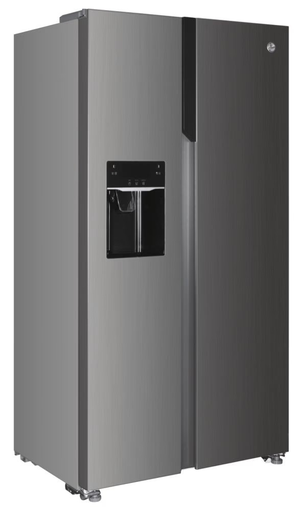 Hoover HOSR5918EIXK American Style 513 Litre Fridge Freezer