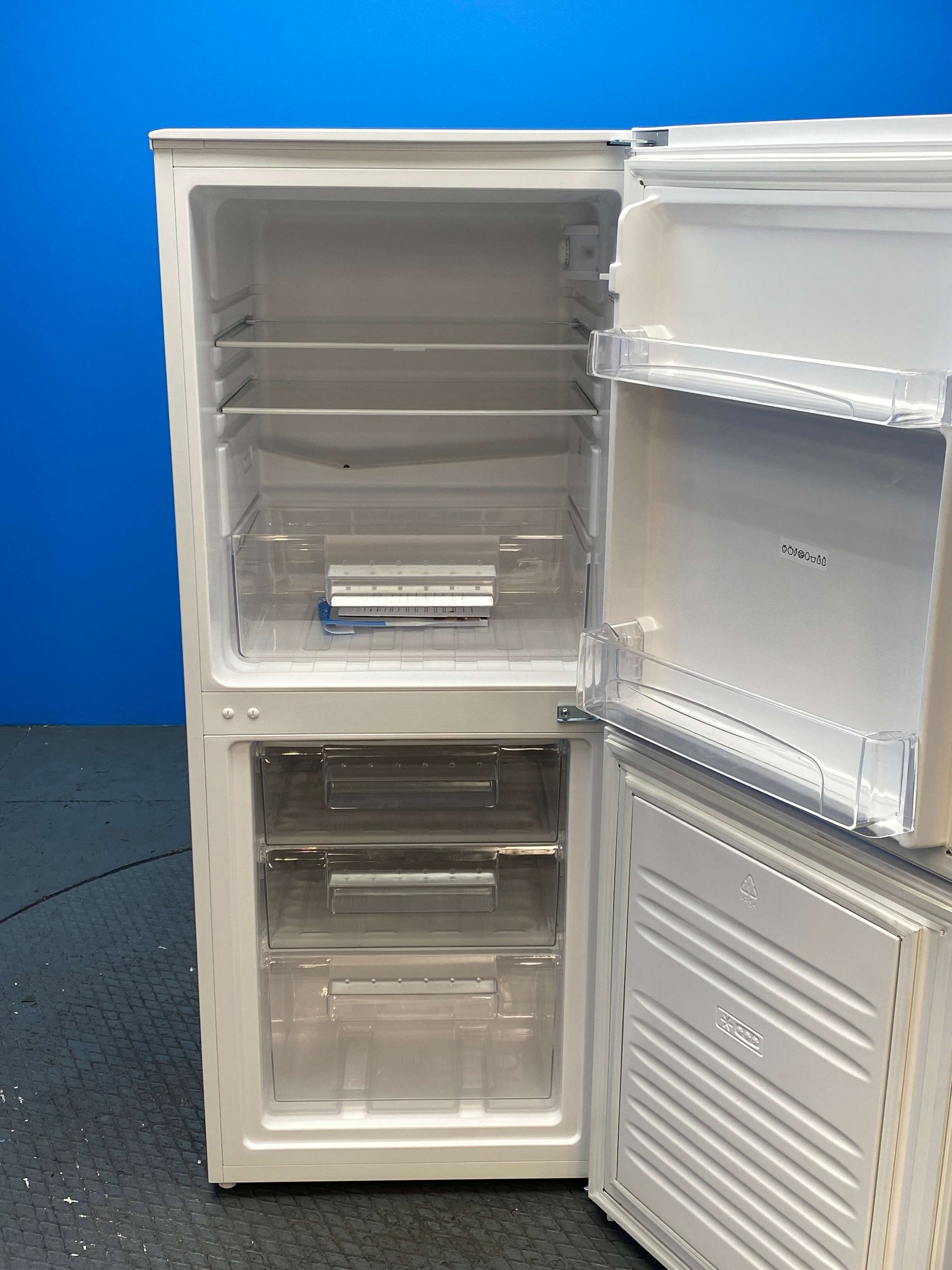 Candy CCH1S513EWK 185 Litre Combi Fridge Freezer
