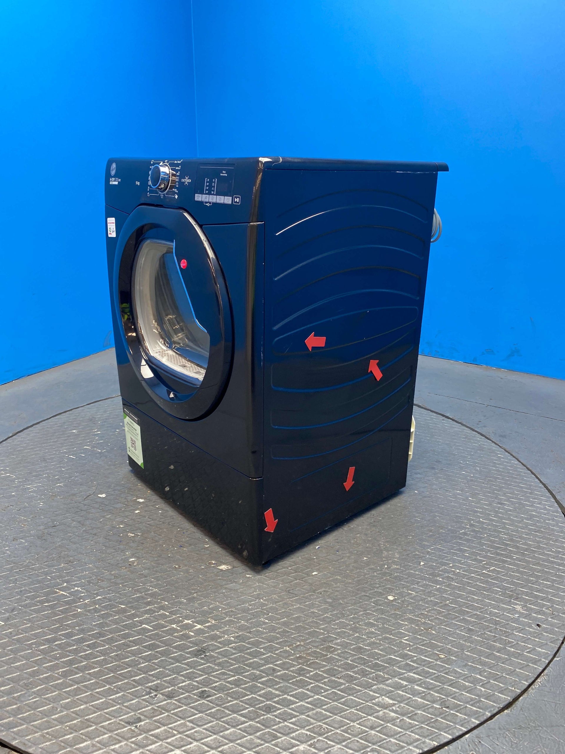 Hoover HLEV9DGB 9kg Vented Tumble Dryer