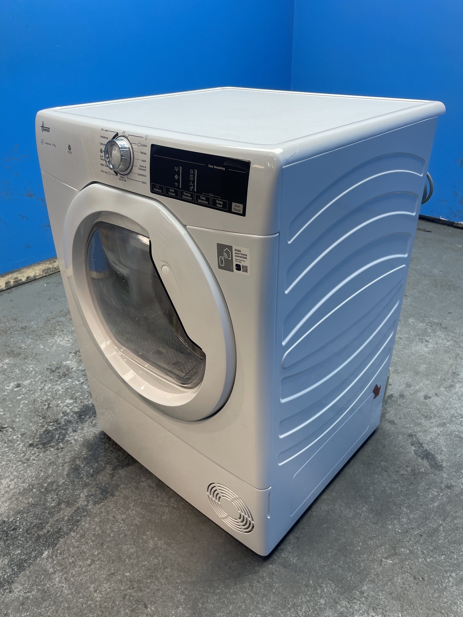 #GRC-154-206 - Hoover HRE C10TE-80 10kg Condenser Tumble Dryer