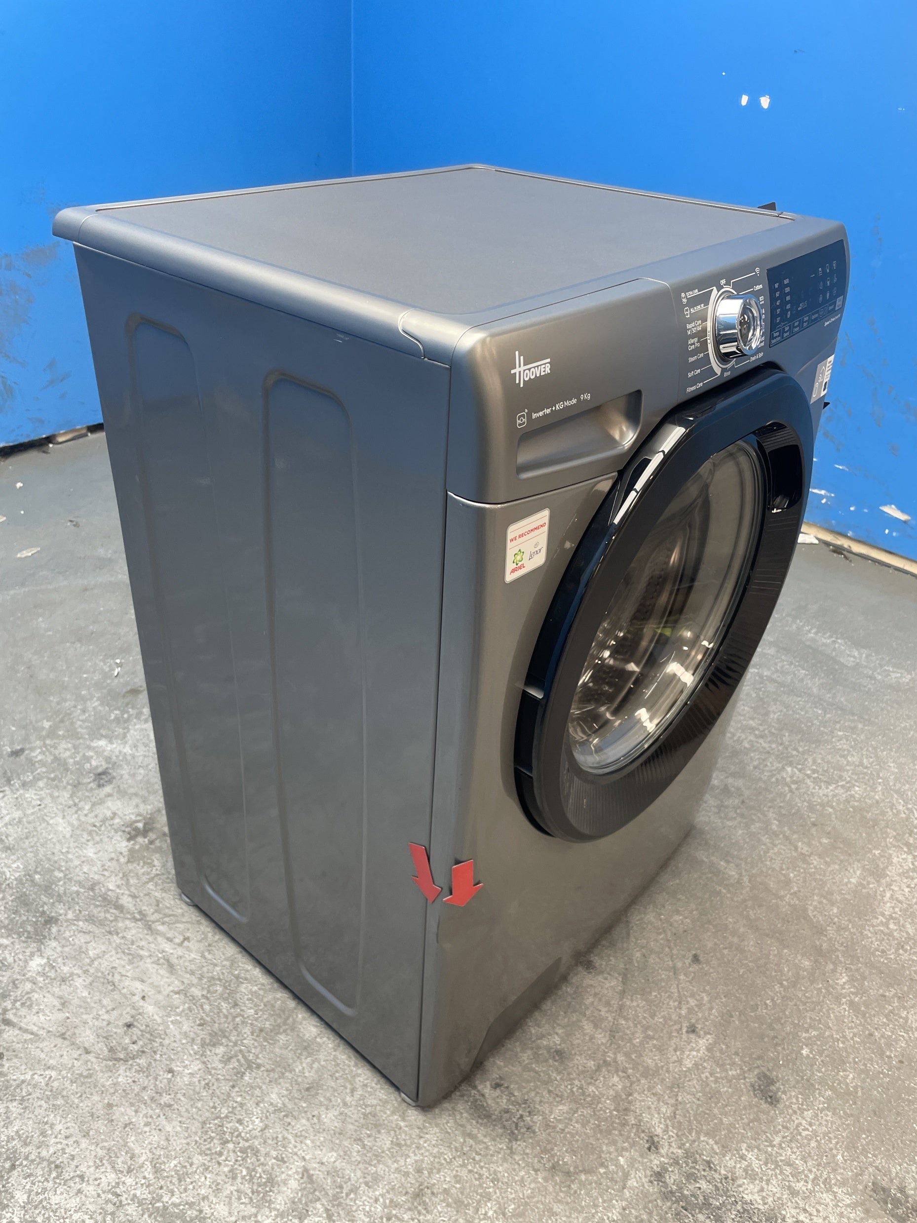 #GRC-159-494 - Hoover H-WASH 350 H3WPS696TMBR6 9kg 1600rpm Washing Machine