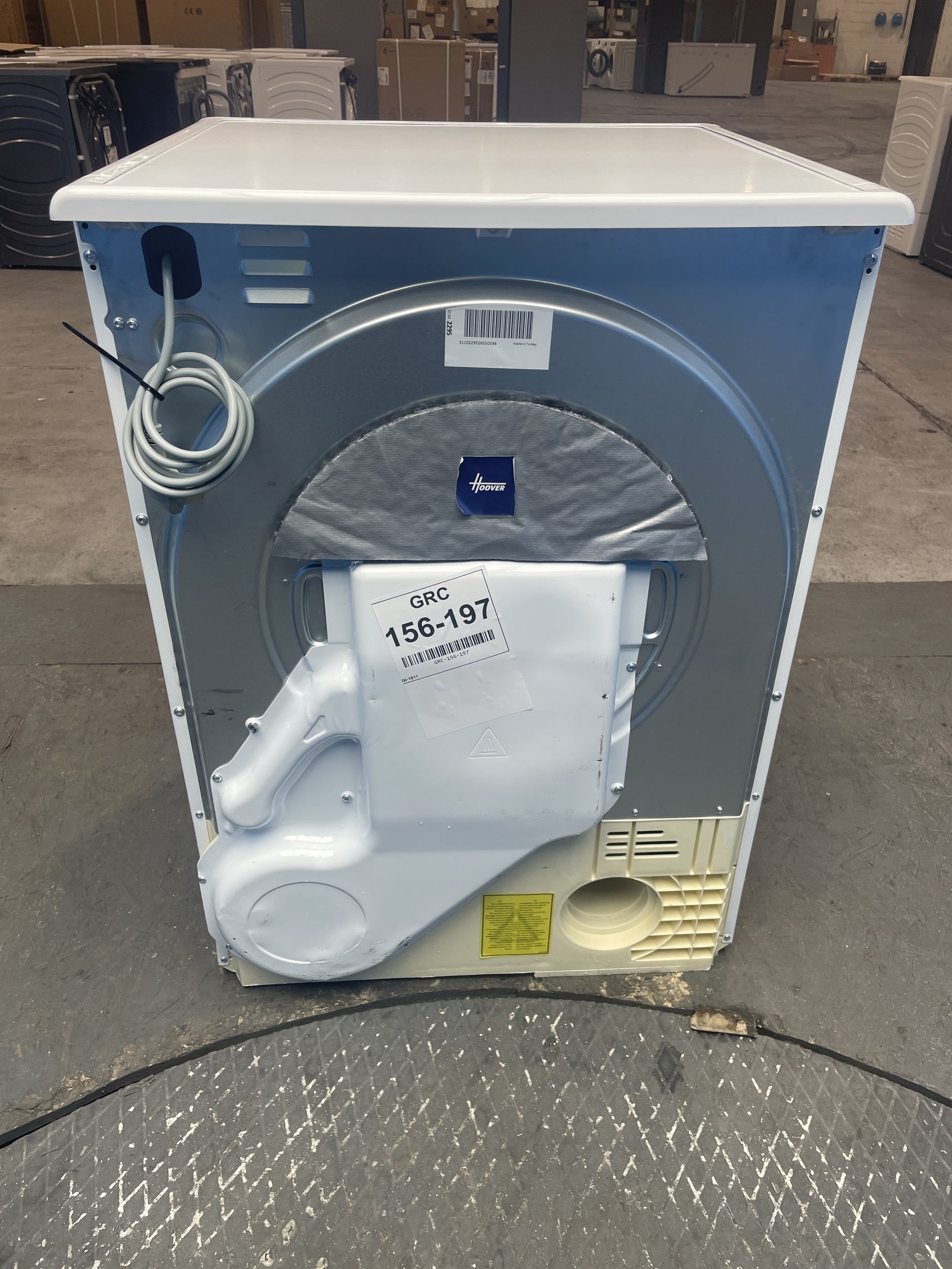 #GRC-156-197 - Hoover HLE V10DG-80 10kg Vented Tumble Dryer