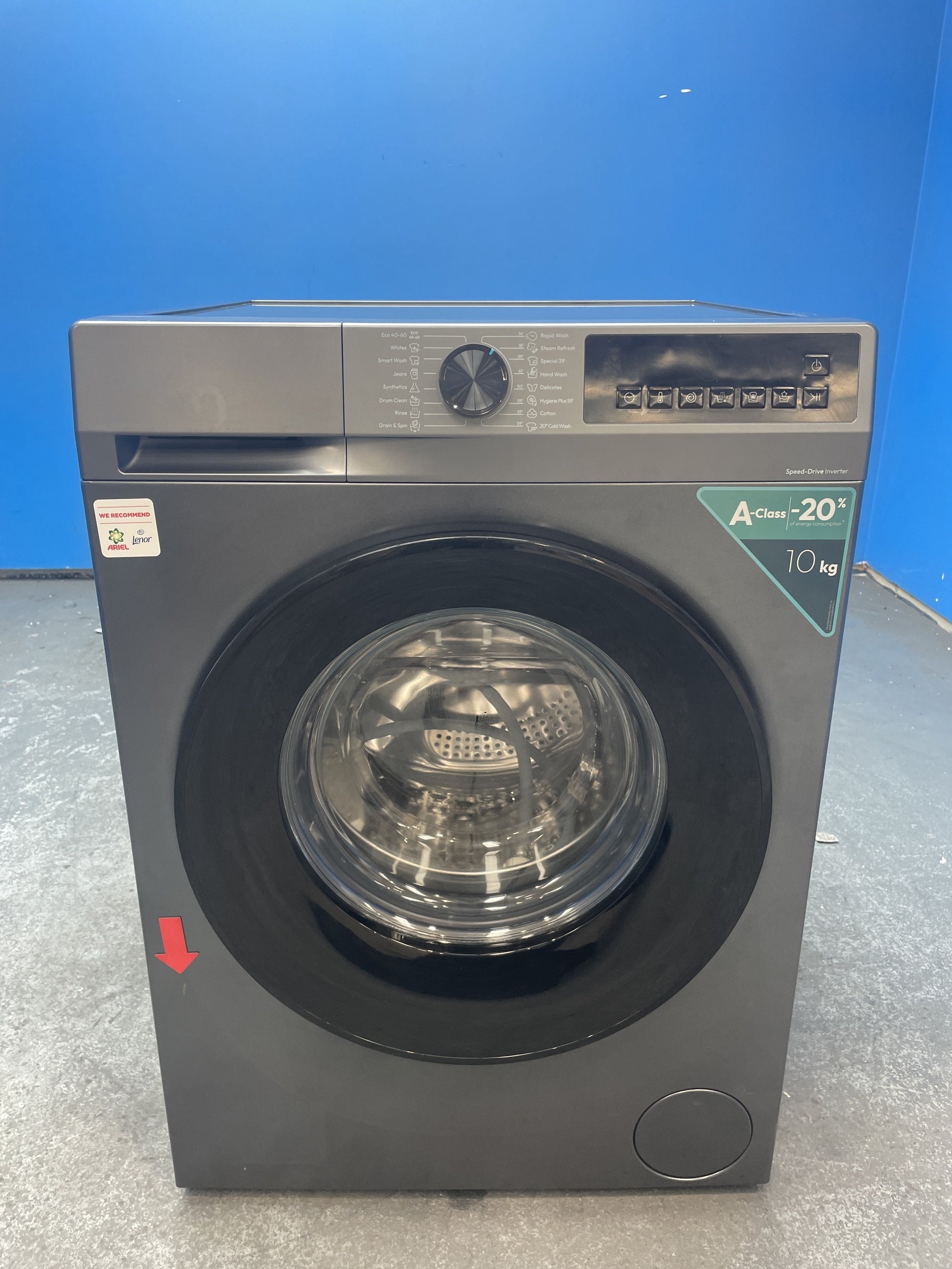 #GRC-160-186 - Candy Quick Pro GD 410B8G-80 10kg 1400 Spin Washing Machine