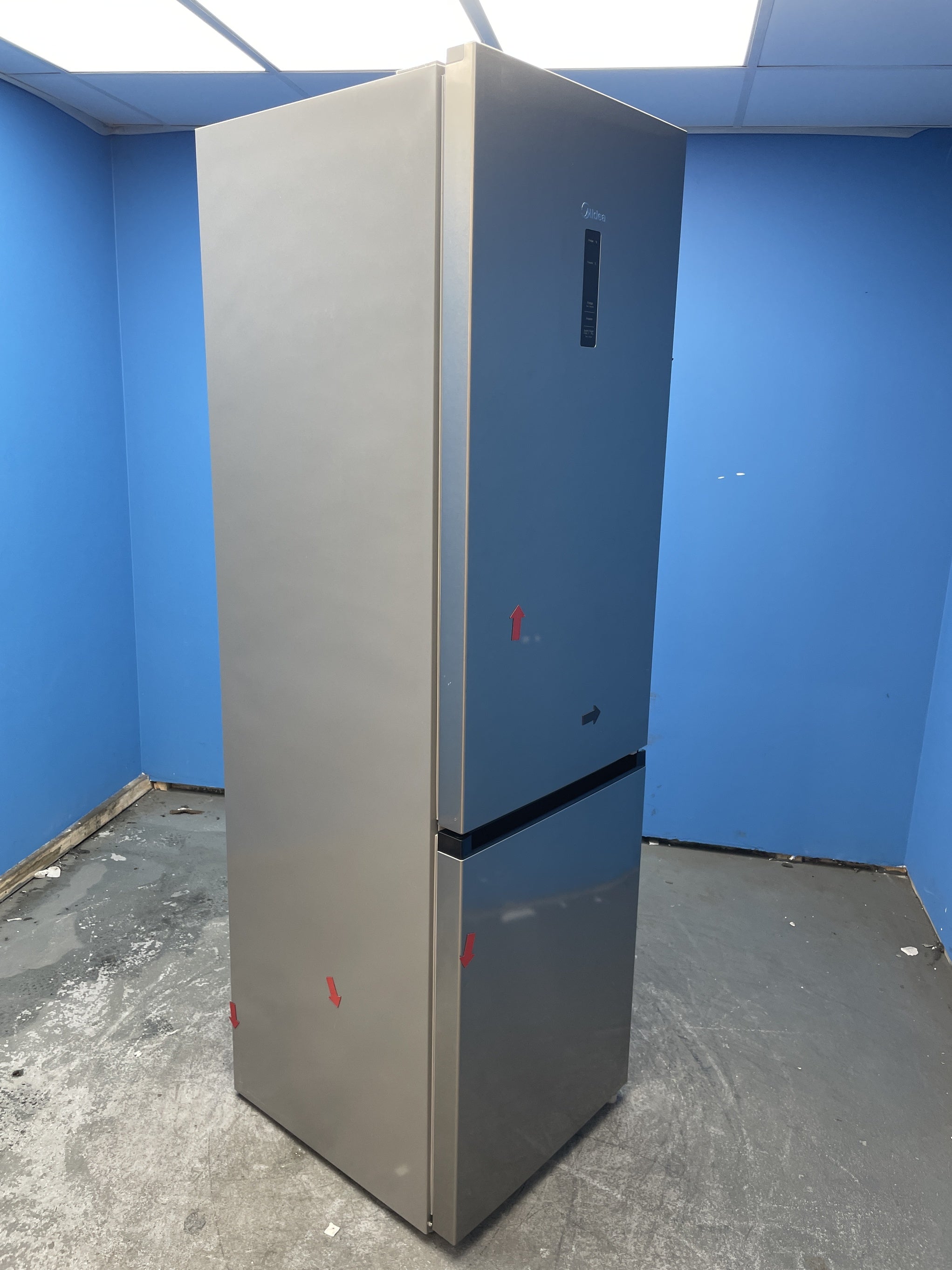 #GRC-158-812 - Midea MDRB521MGB02 Total No Frost Fridge Freezer