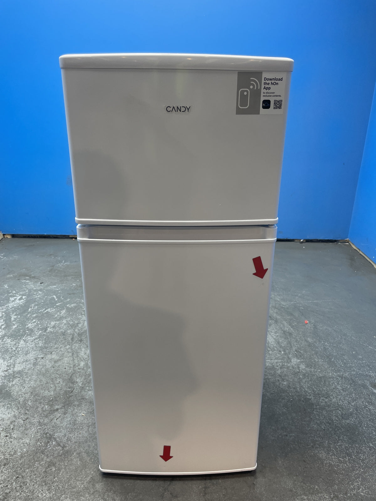 CDH1S313EWK Slimline 117 Litre Top Mount Fridge Freezer