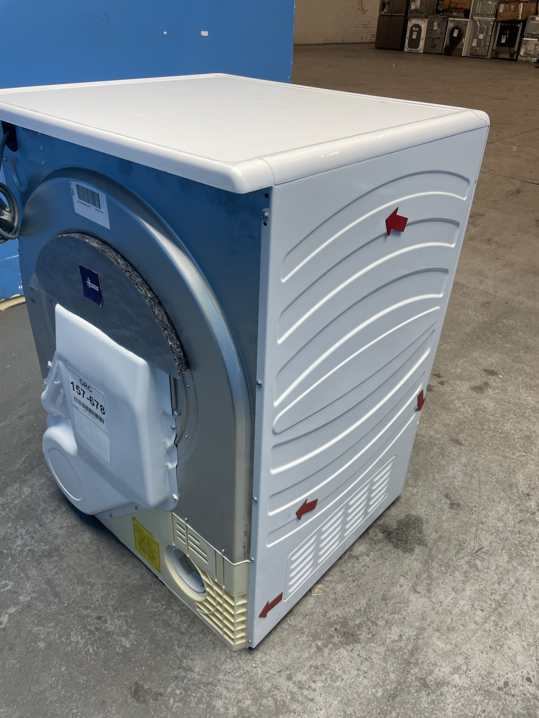#GRC-157-678 - Hoover HLE V10DG-80 10kg Vented Tumble Dryer