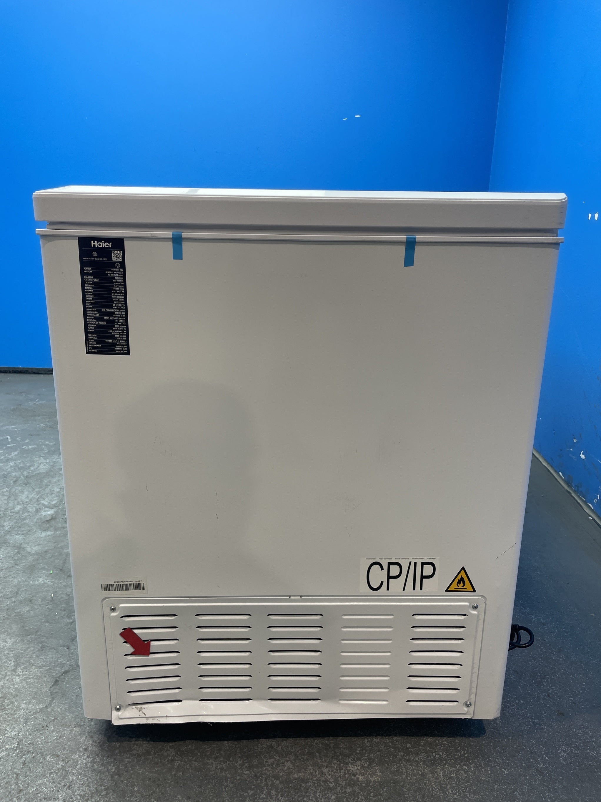 #GRC-160-615 - Haier HCE420EK Series 7 Chest Freezer with 418L Capacity