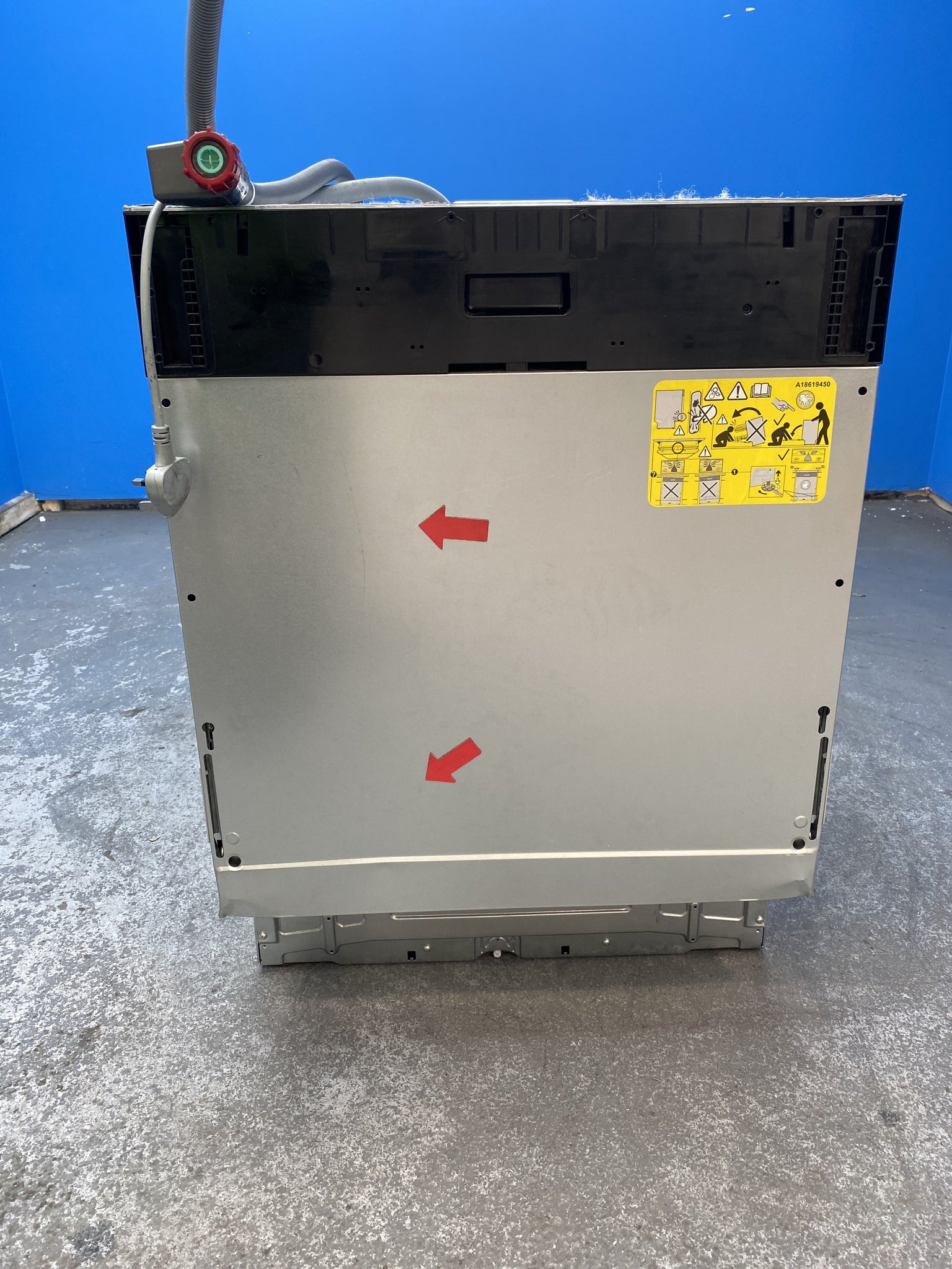 #GRC-156-006 - AEG 6000 SatelliteClean FSS64907Z 14 Place Integrated Dishwasher