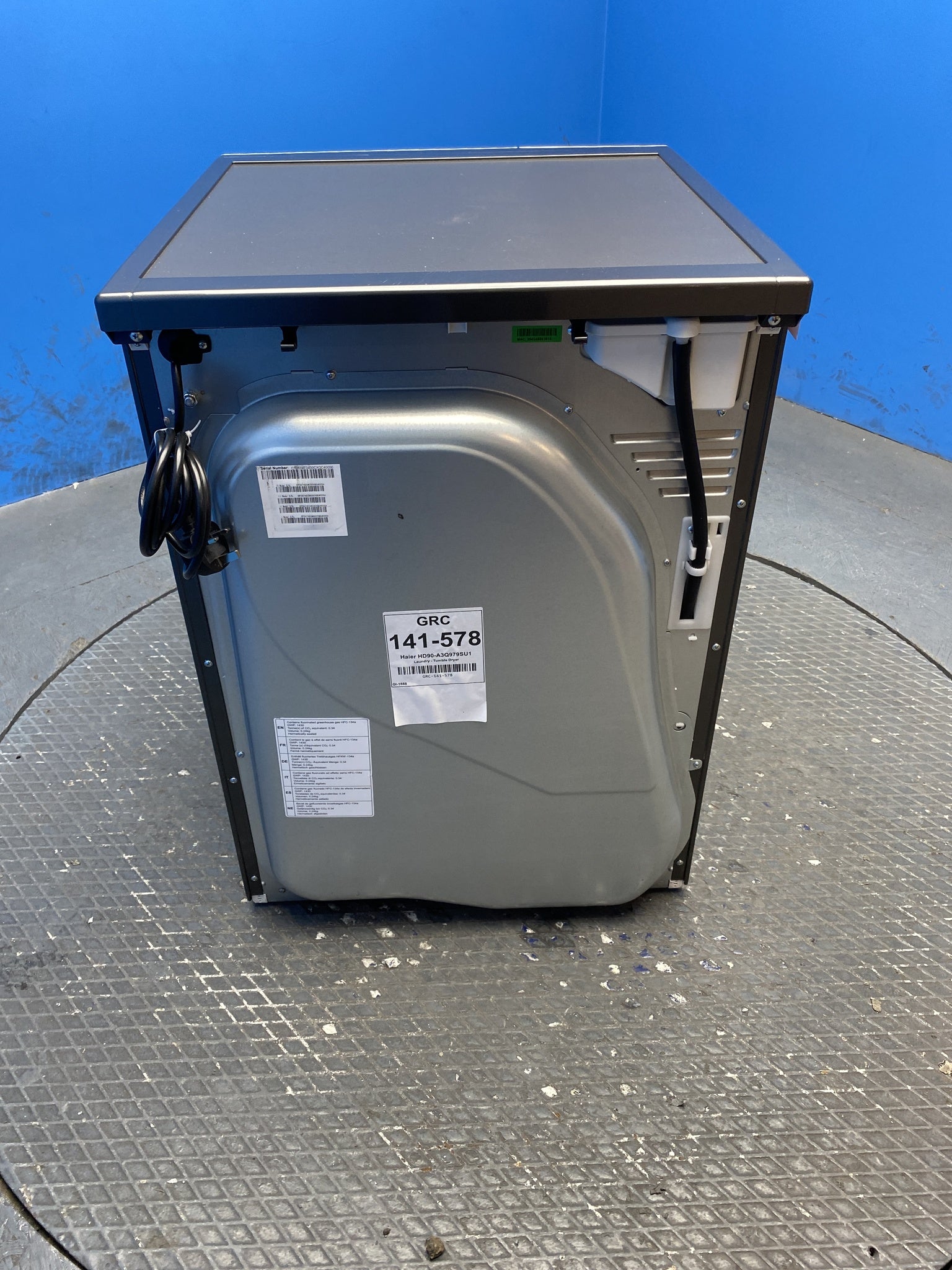 Haier HD90-A3Q979SU1 9kg Heat Pump Tumble Dryer