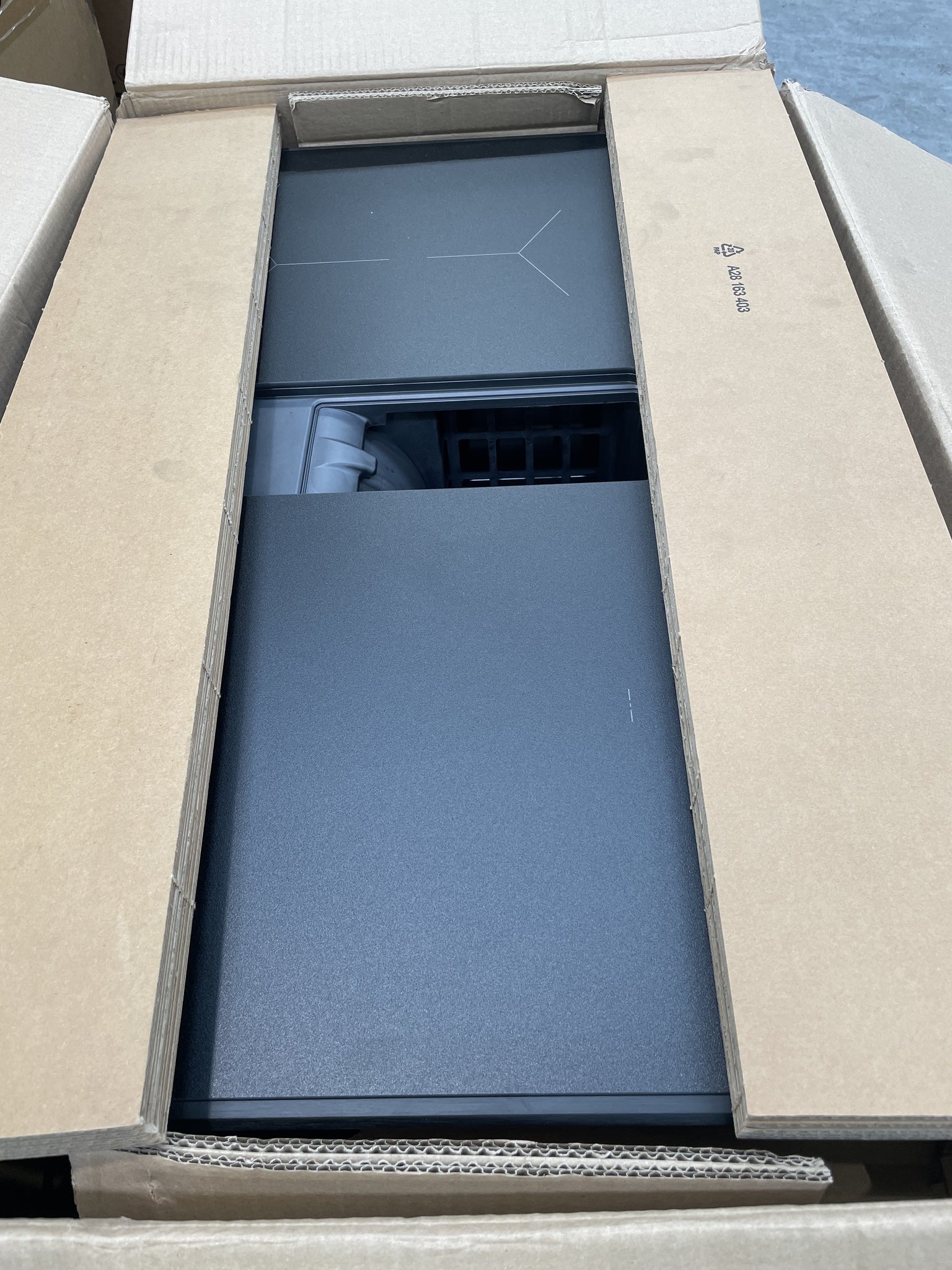 #GRC-154-099 - AEG 6000 NCH84B03AZ SaphirMatt 80cm Induction Extractor Hob