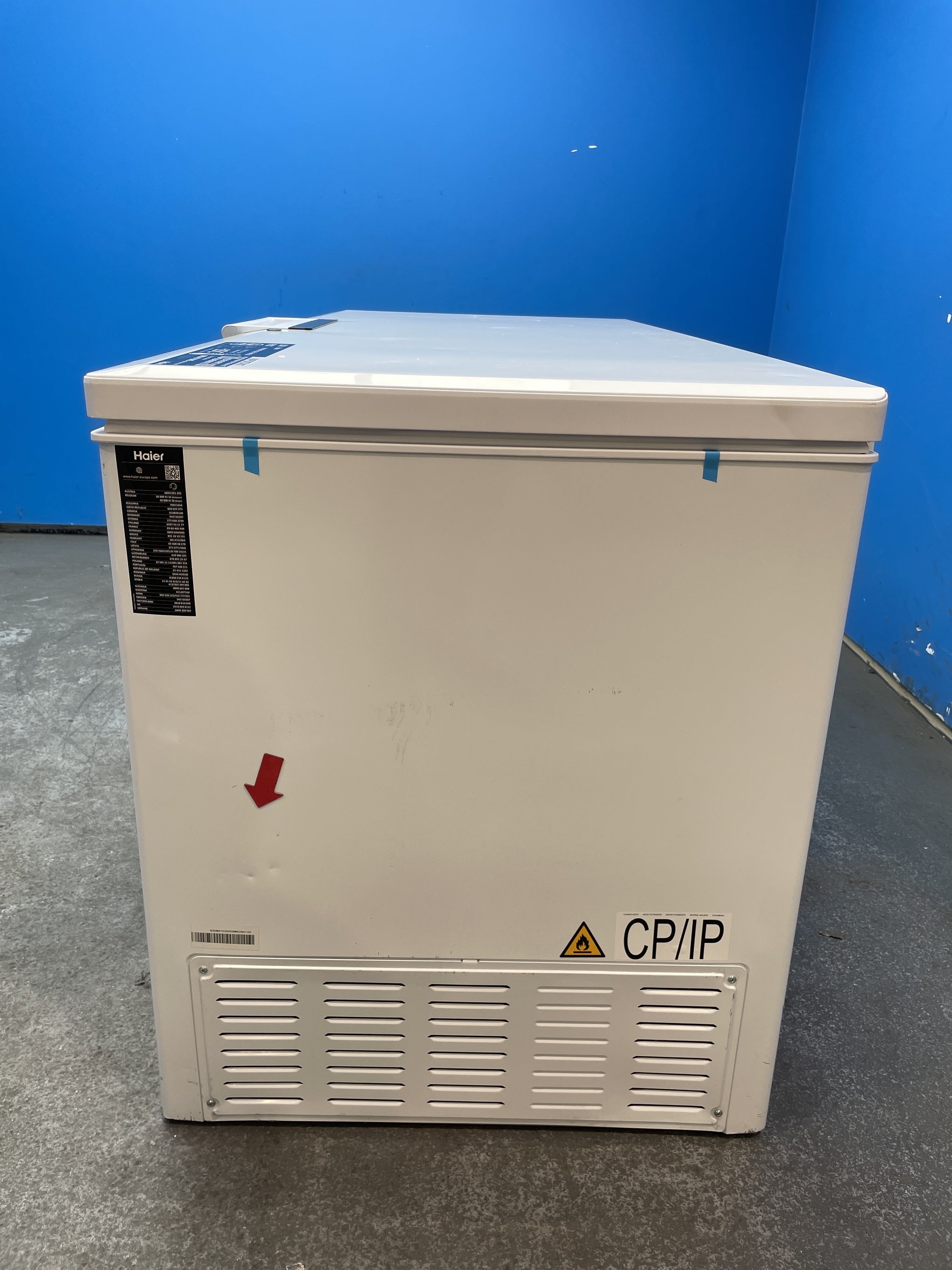 #GRC-163-419 - Haier Series 7 508L Chest Freezer – Cold Shield, Fast Freeze, White
