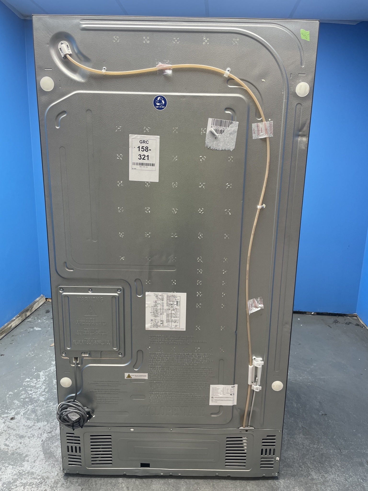 #GRC-158-321 - AEG RMB954E9VX 9000 Series MultiSwitch French Door Fridge Freezer