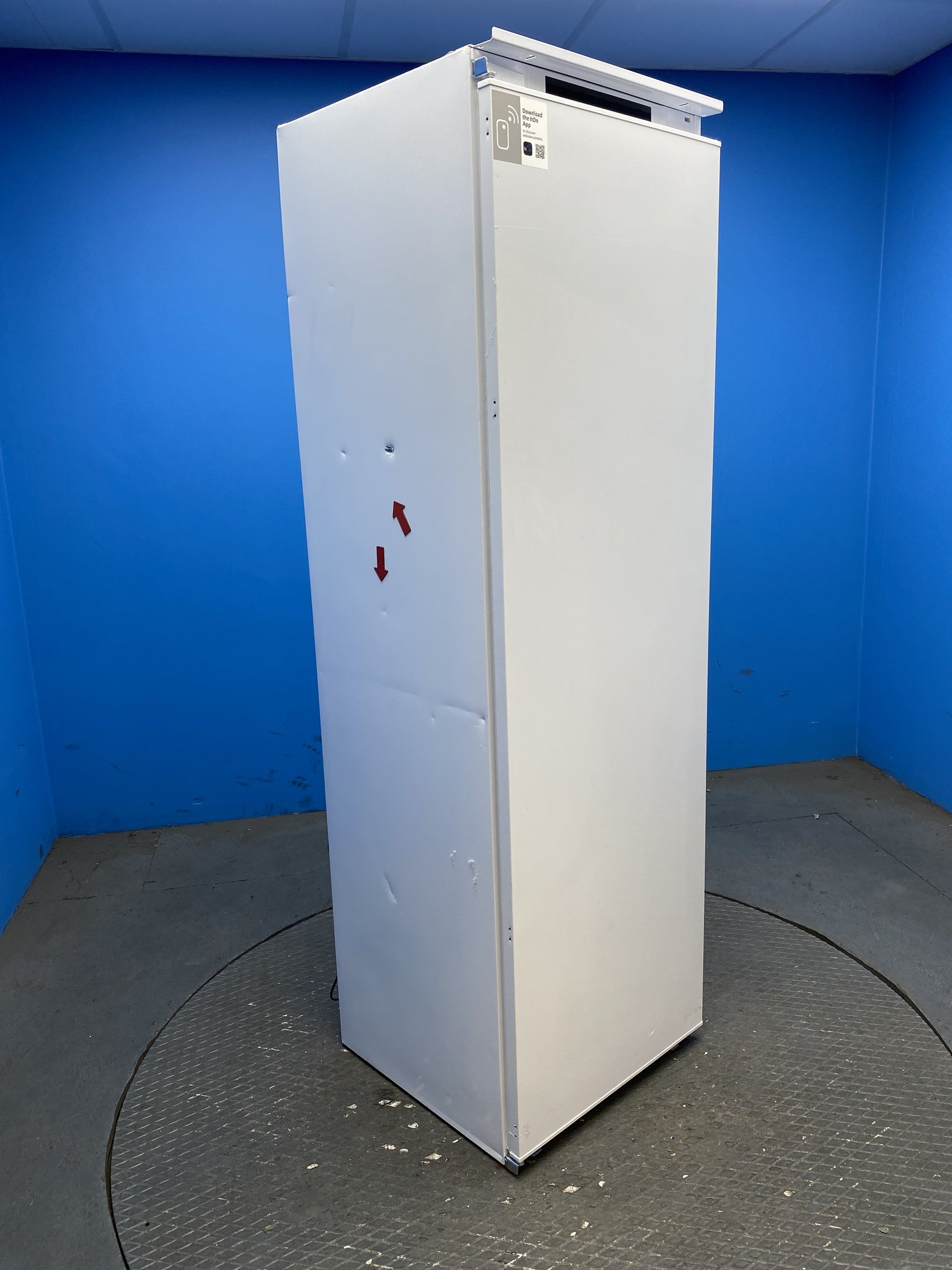 Haier HAUN518EWK 200L Integrated Total No Frost Freezer