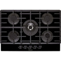 Hisense GG773B 75cm 5 Burner Gas Hob
