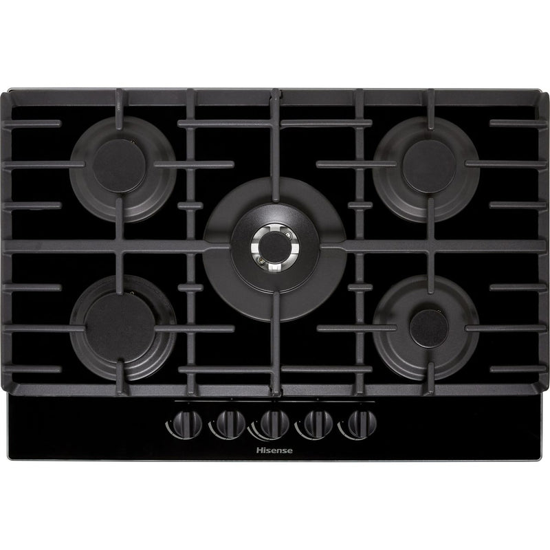 Hisense GG773B 75cm 5 Burner Gas Hob