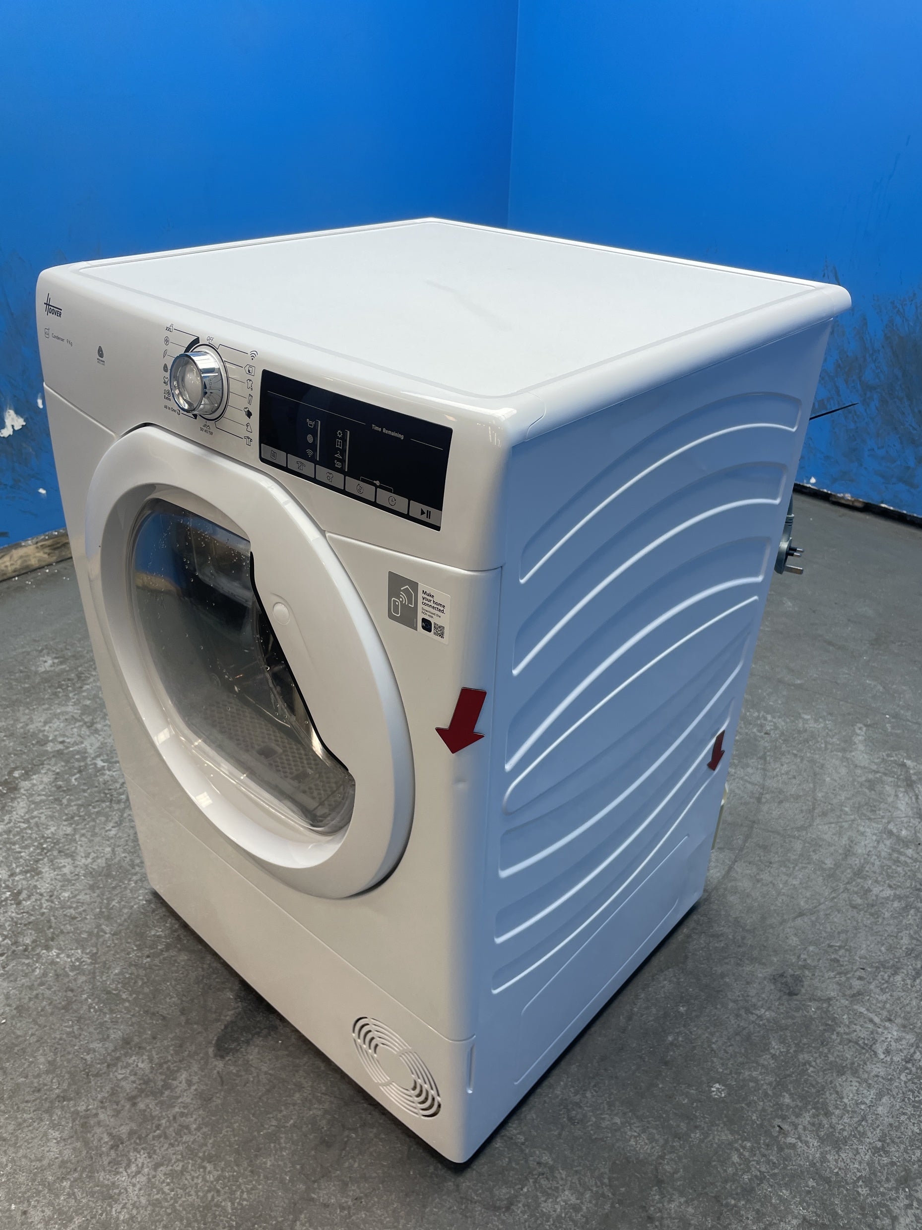 #GRC-162-695 - Hoover HLEC9TE 9kg Condenser Tumble Dryer