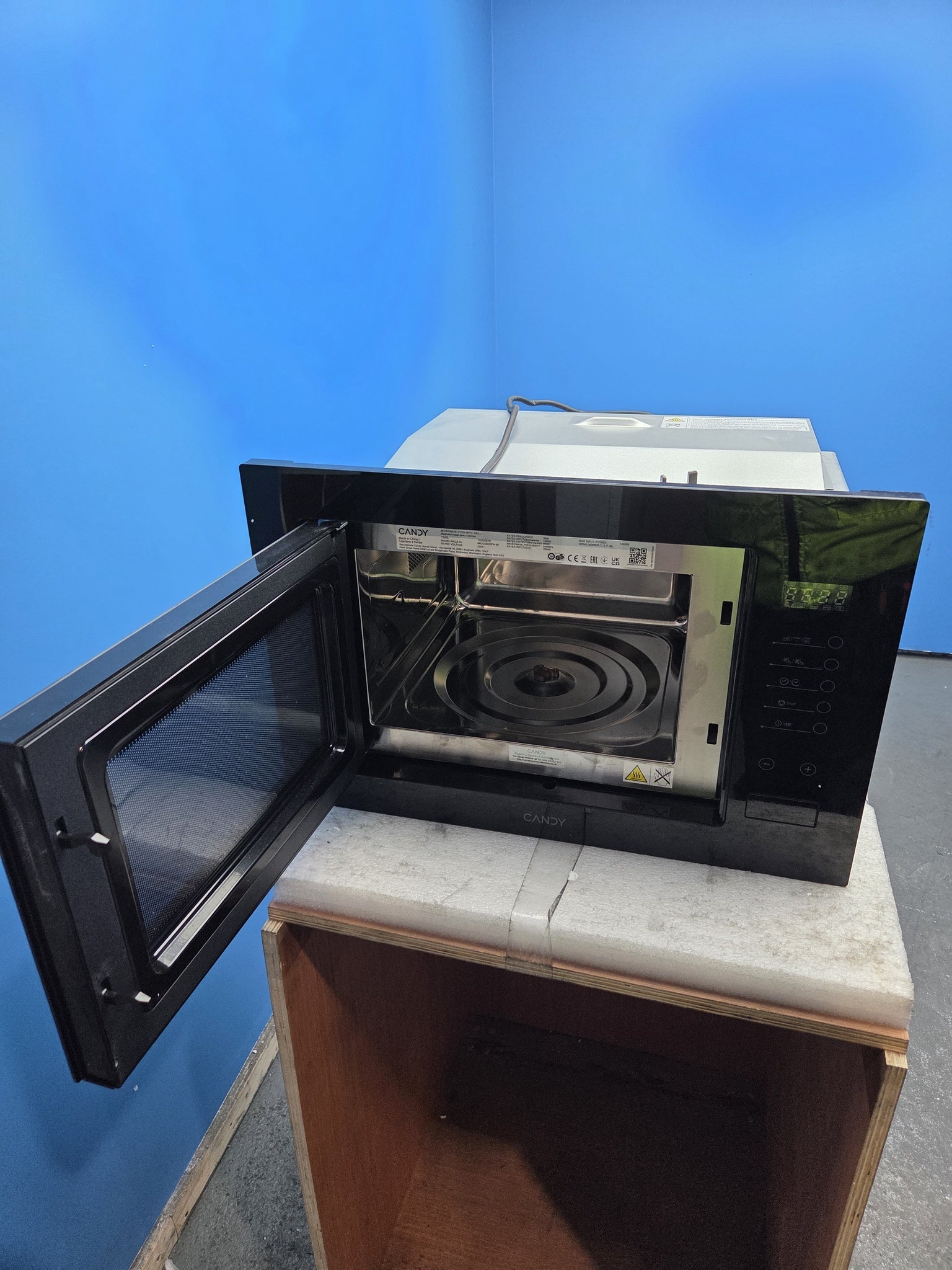 Candy MICG25GDFN 25L Built-In Microwave with Grill