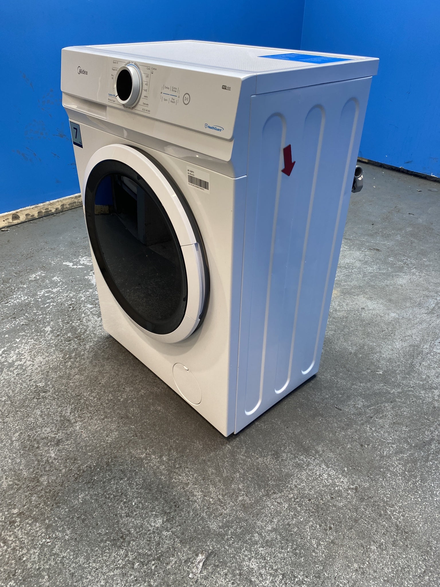 #GRC-156-782 - Midea MF100W70 7kg 1200 Spin Washing Machine