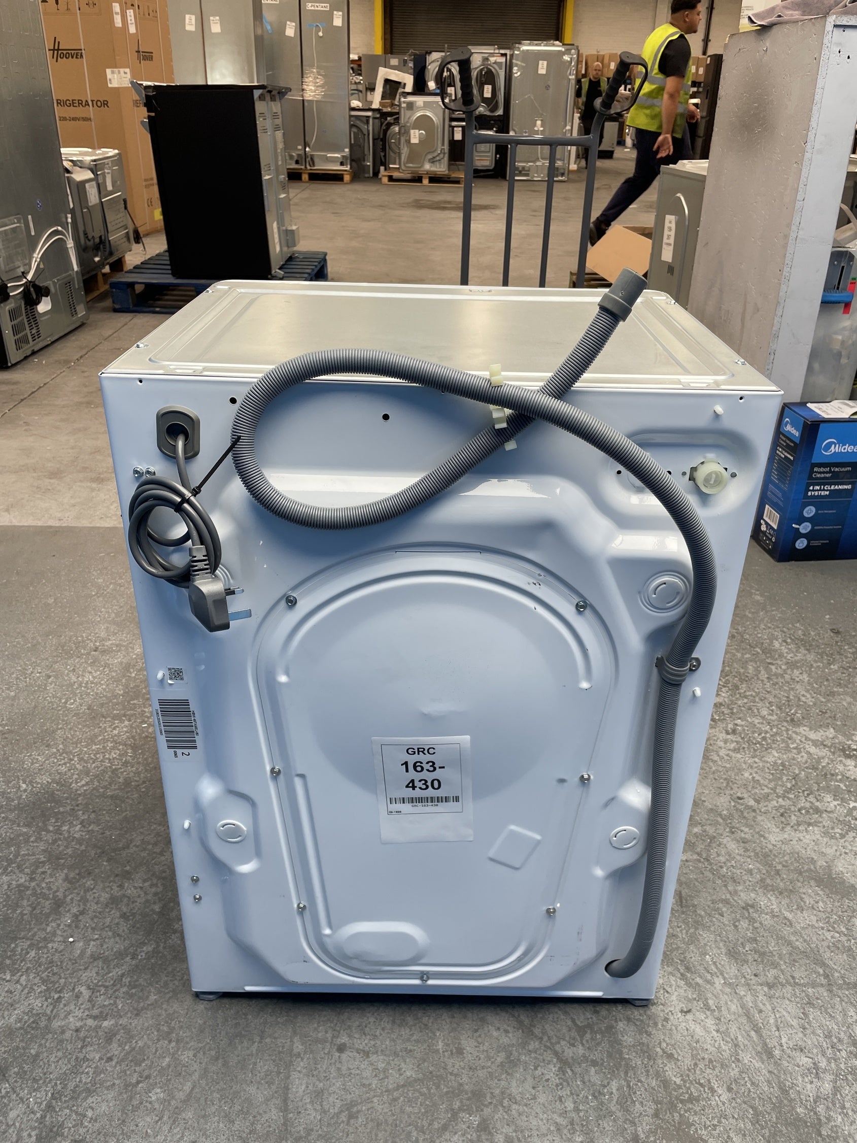 #GRC-163-430 - Hoover H-WASH 300 9kg 1400rpm Integrated Washing Machine – Inverter Motor, KG Mode, White