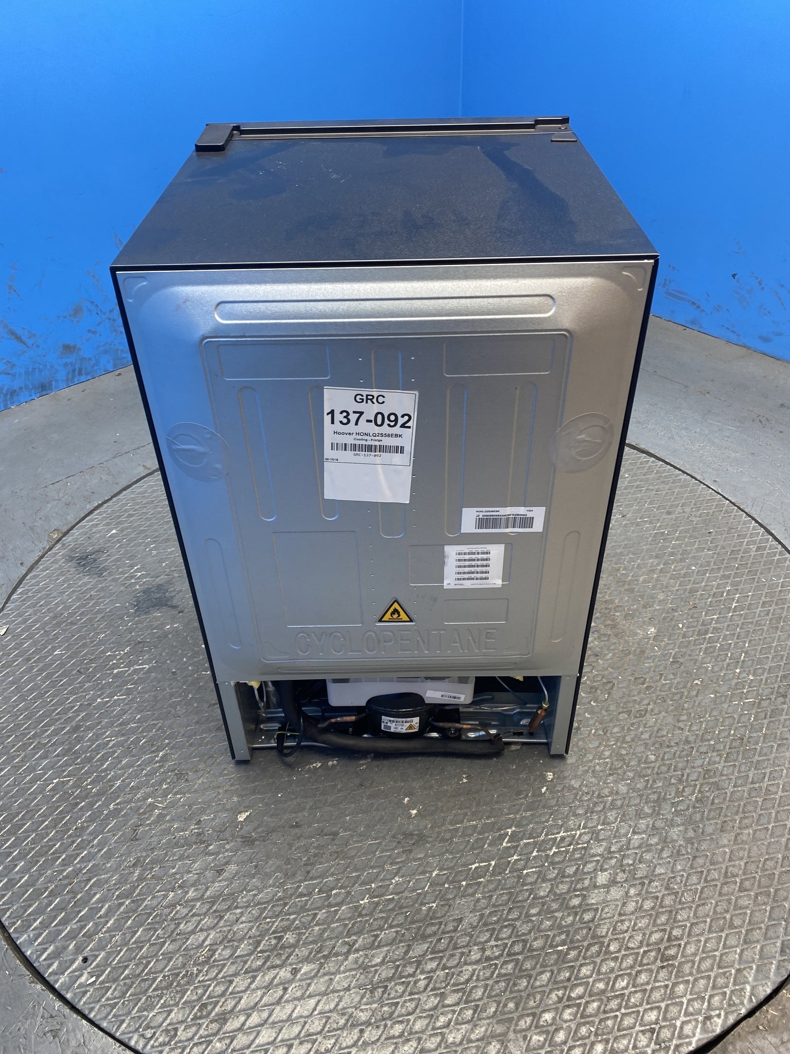 Hoover HONLQ2S58EBK H-FRIDGE 300 Mini Undercounter Fridge